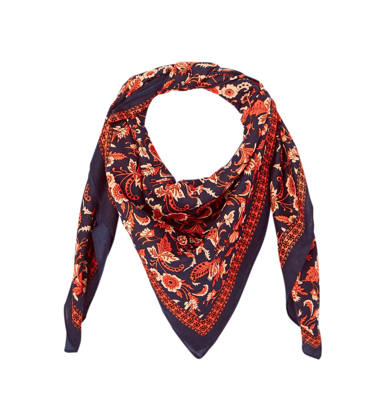 Foulard quadrato fantasia