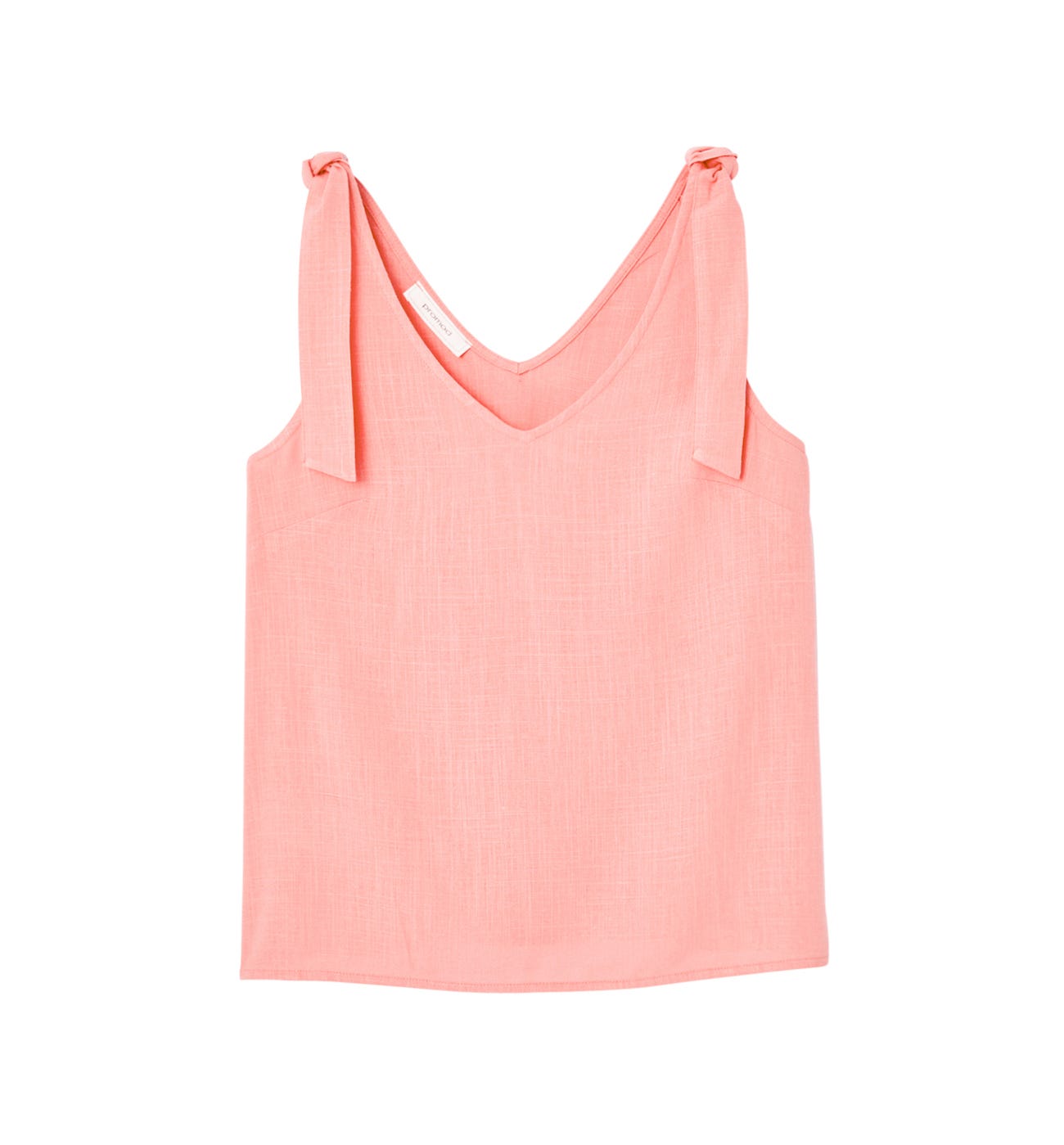 Top uni à bretelles Femme