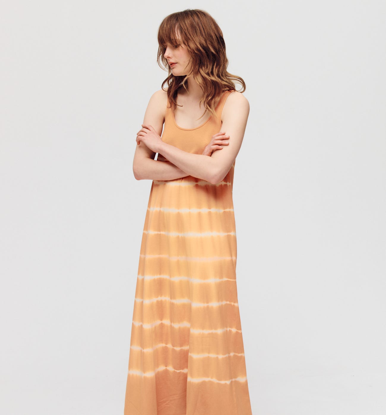 Abito lungo tie dye