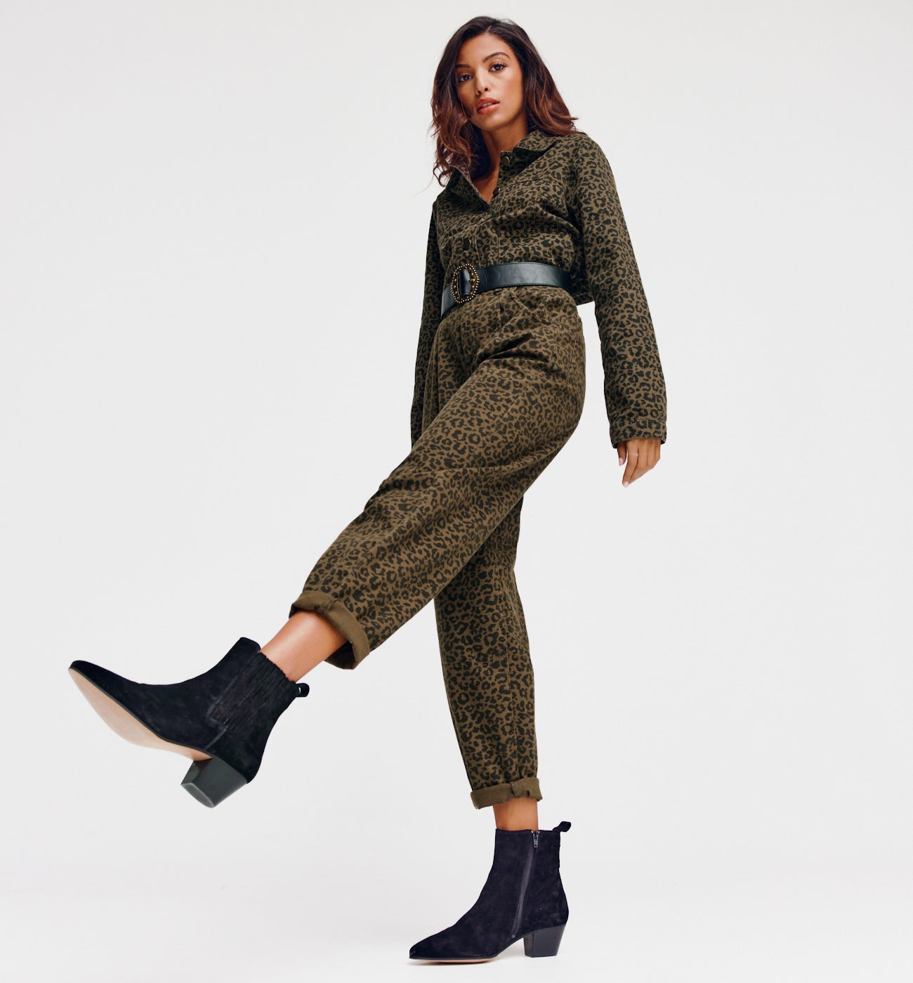 High-waist trousers