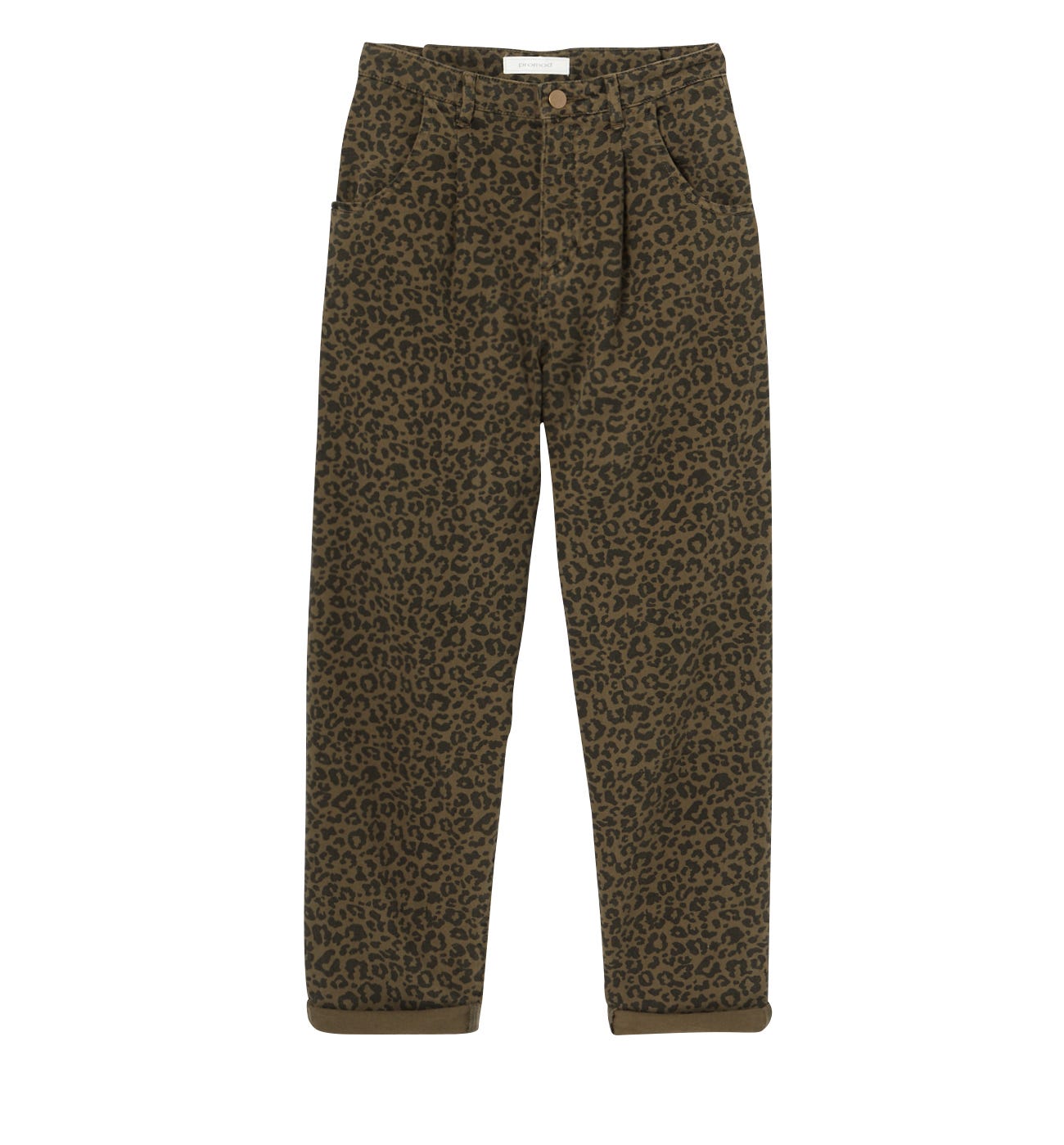 High-waist trousers