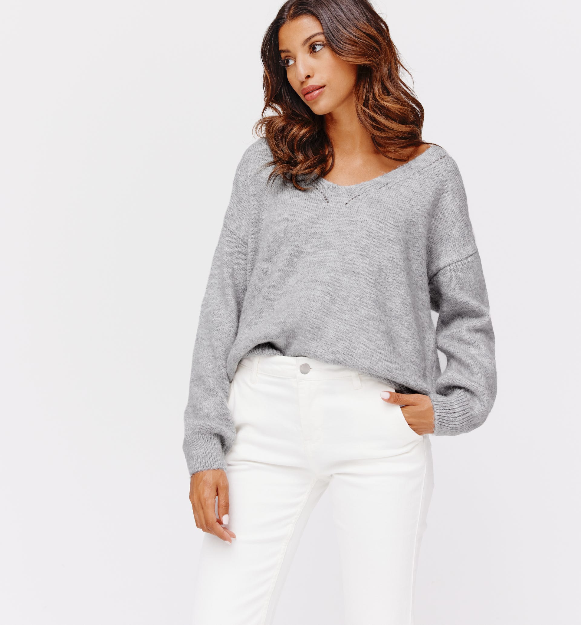 Pull col V recto verso