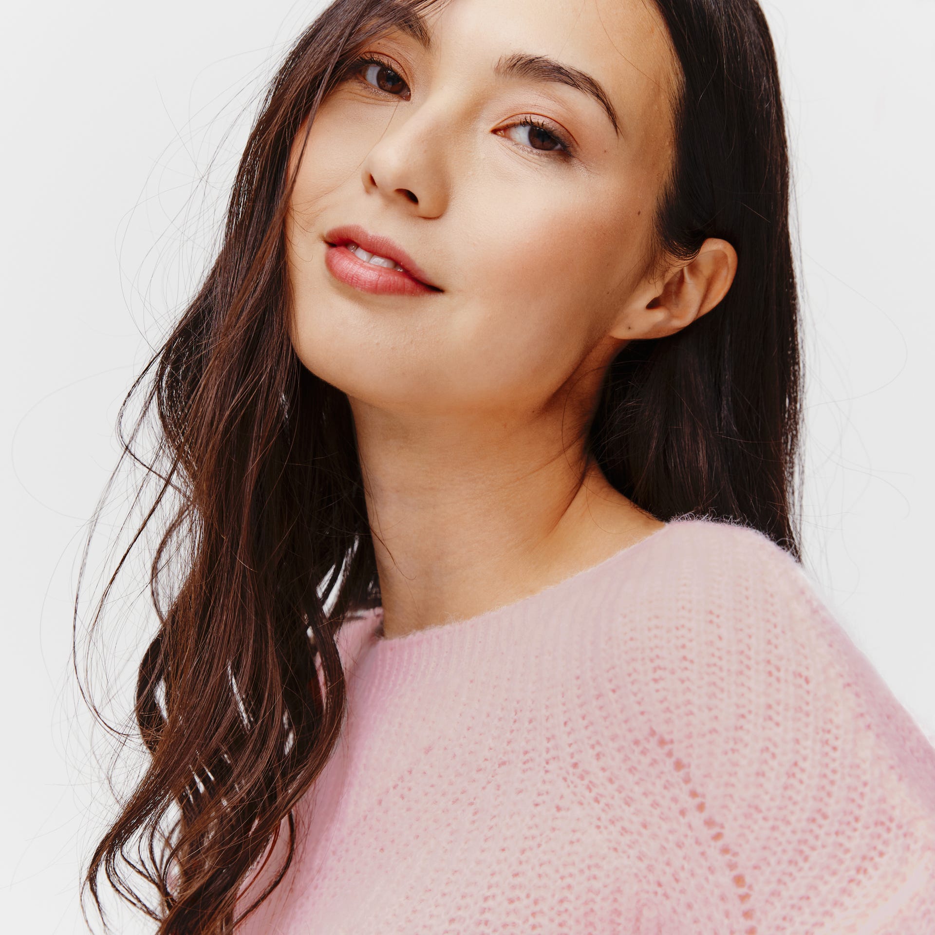 Soft ribbed jumper