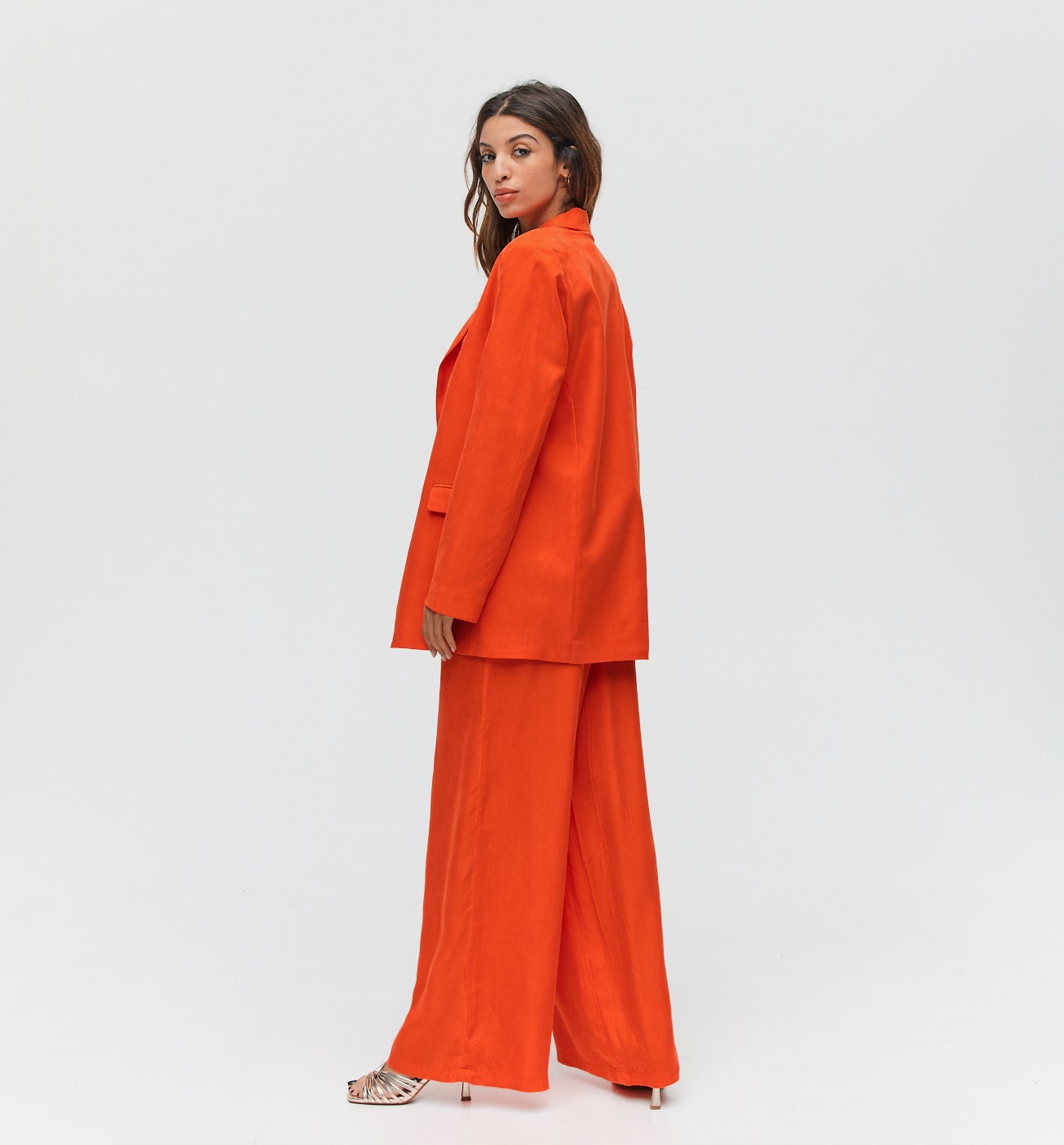 Long jacket - Orange