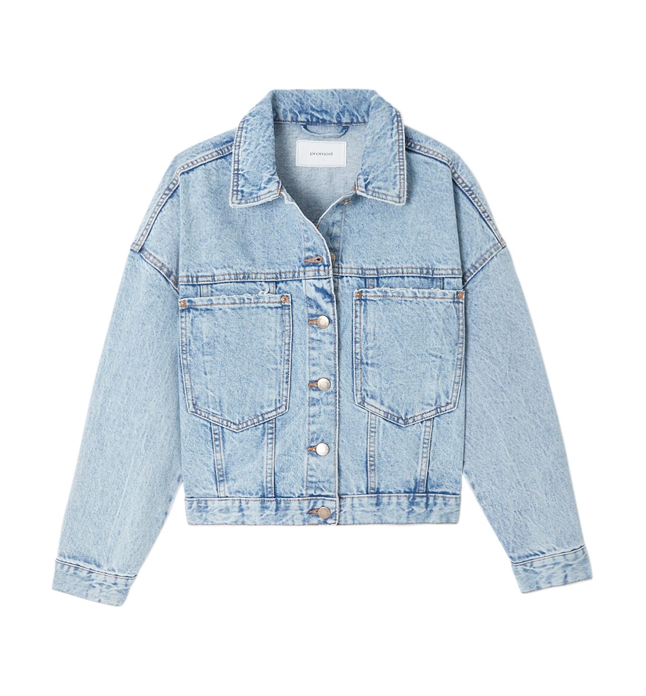 Loose denim jacket