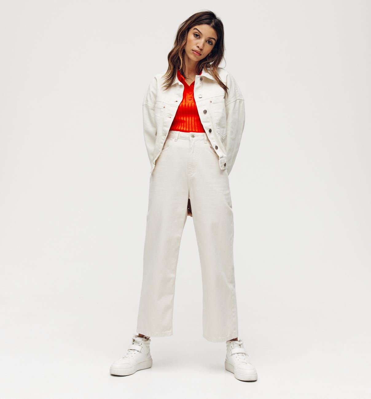 Veste en toile oversize
