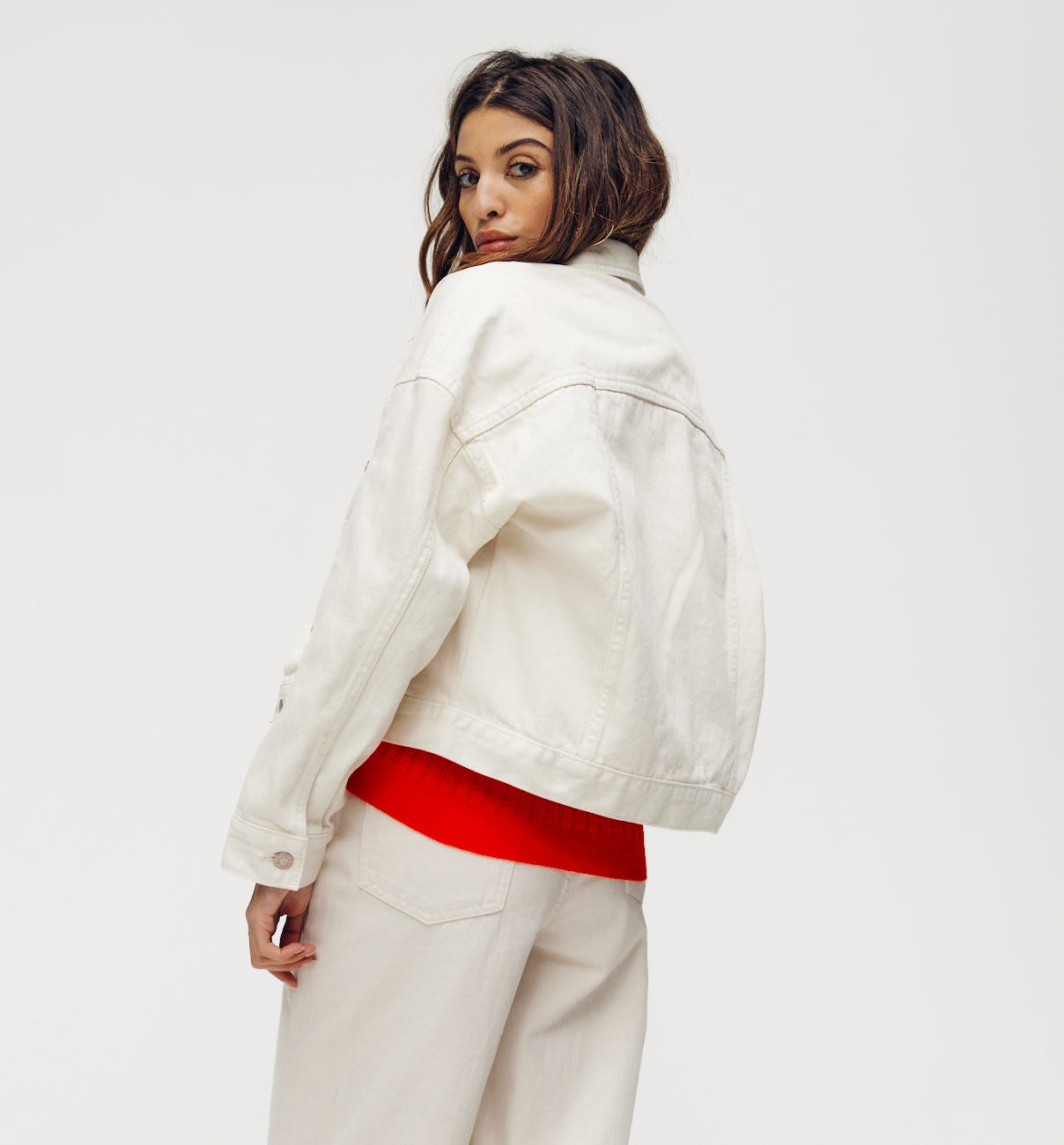 Veste en toile oversize
