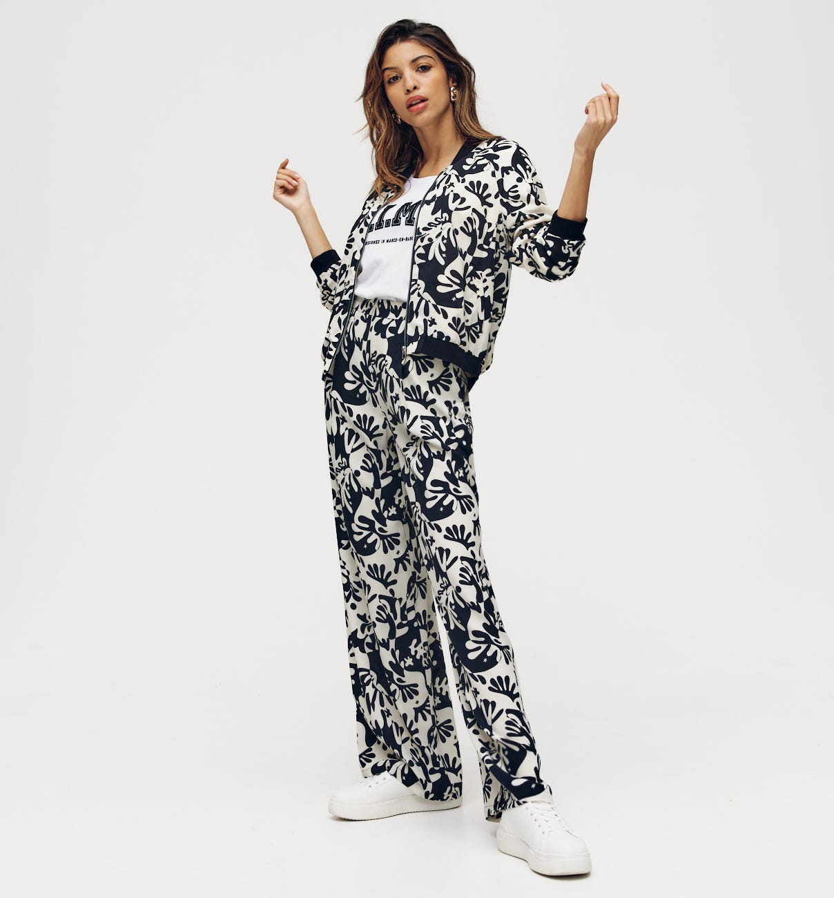 Bomber estampada D.I.M.B