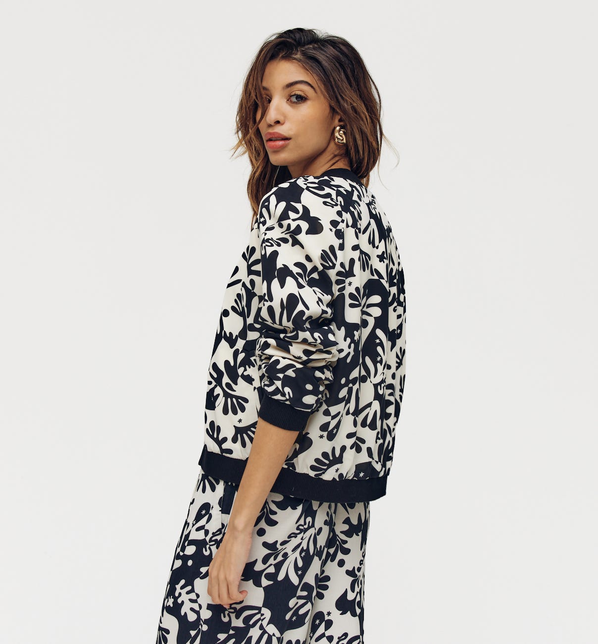 Bomber estampada D.I.M.B