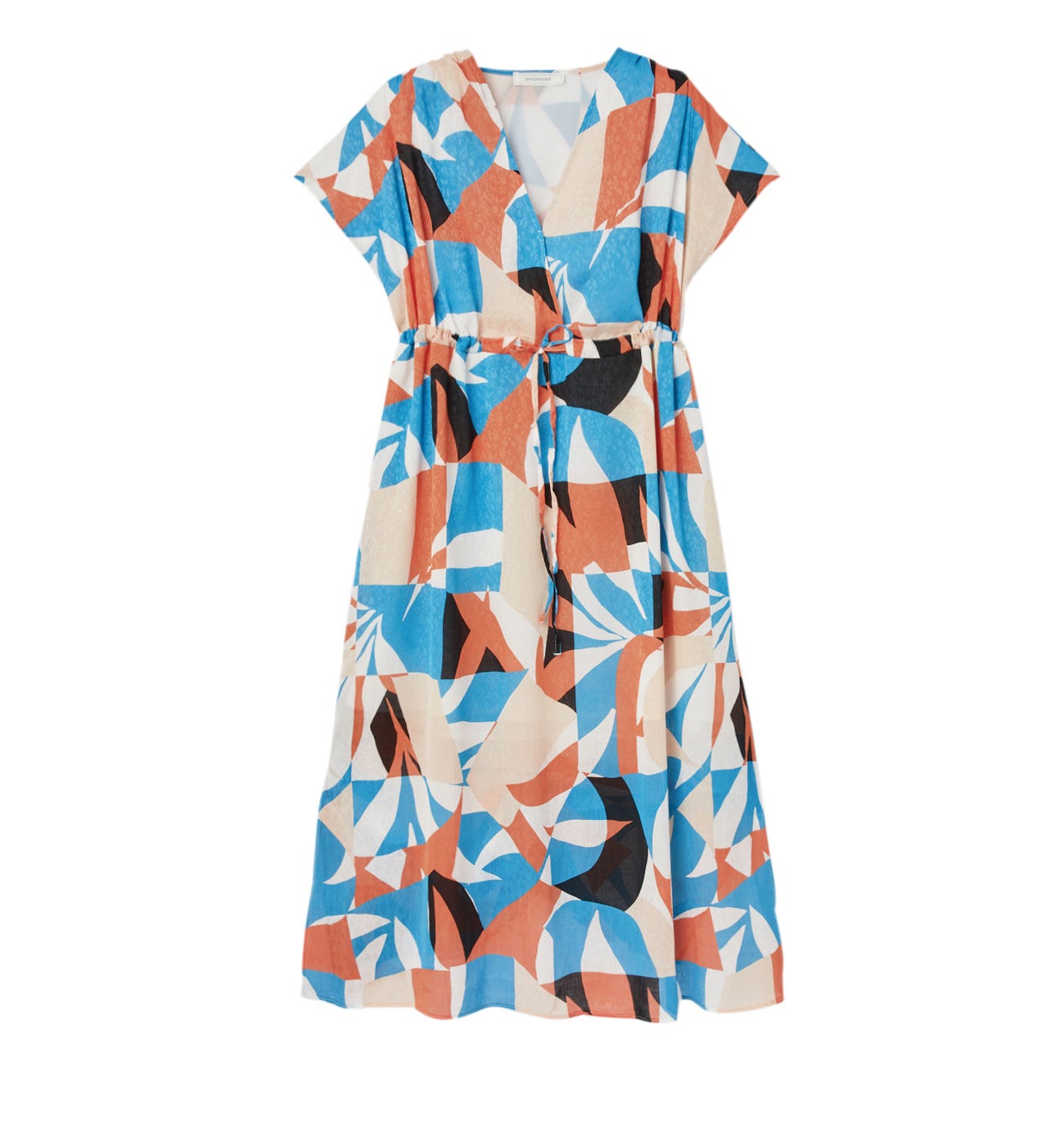 Robe longue imprimée ELEONOR