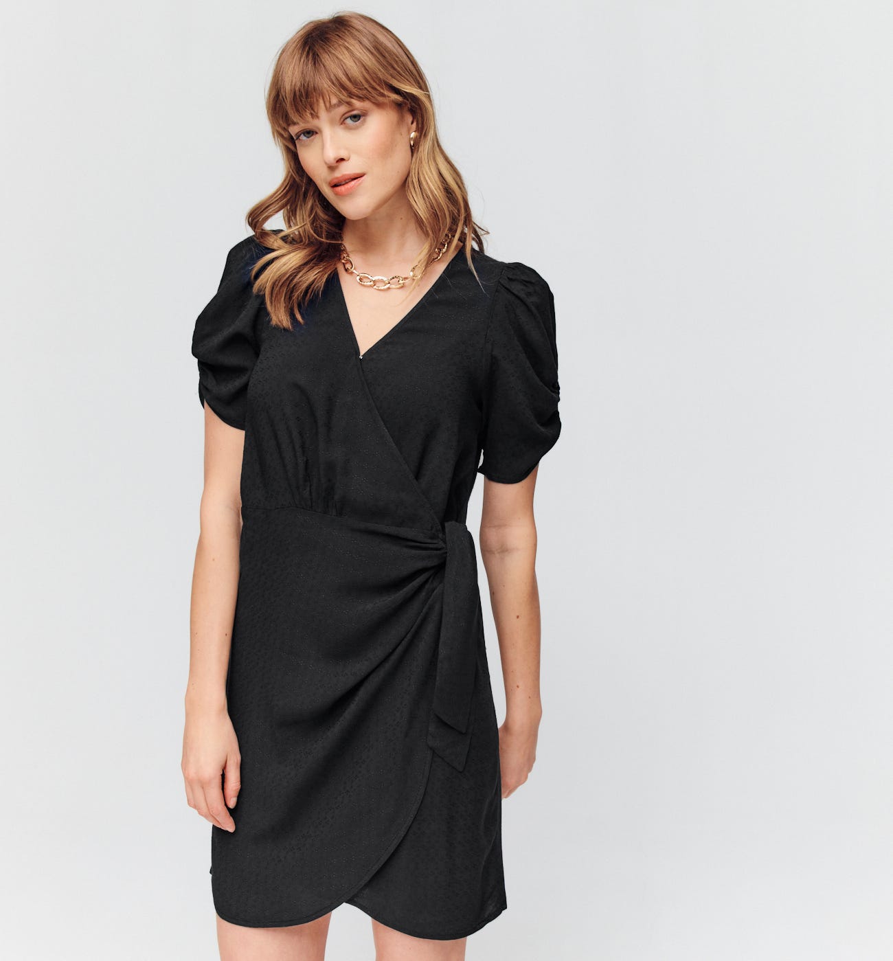 Il wrap dress di Marjorie