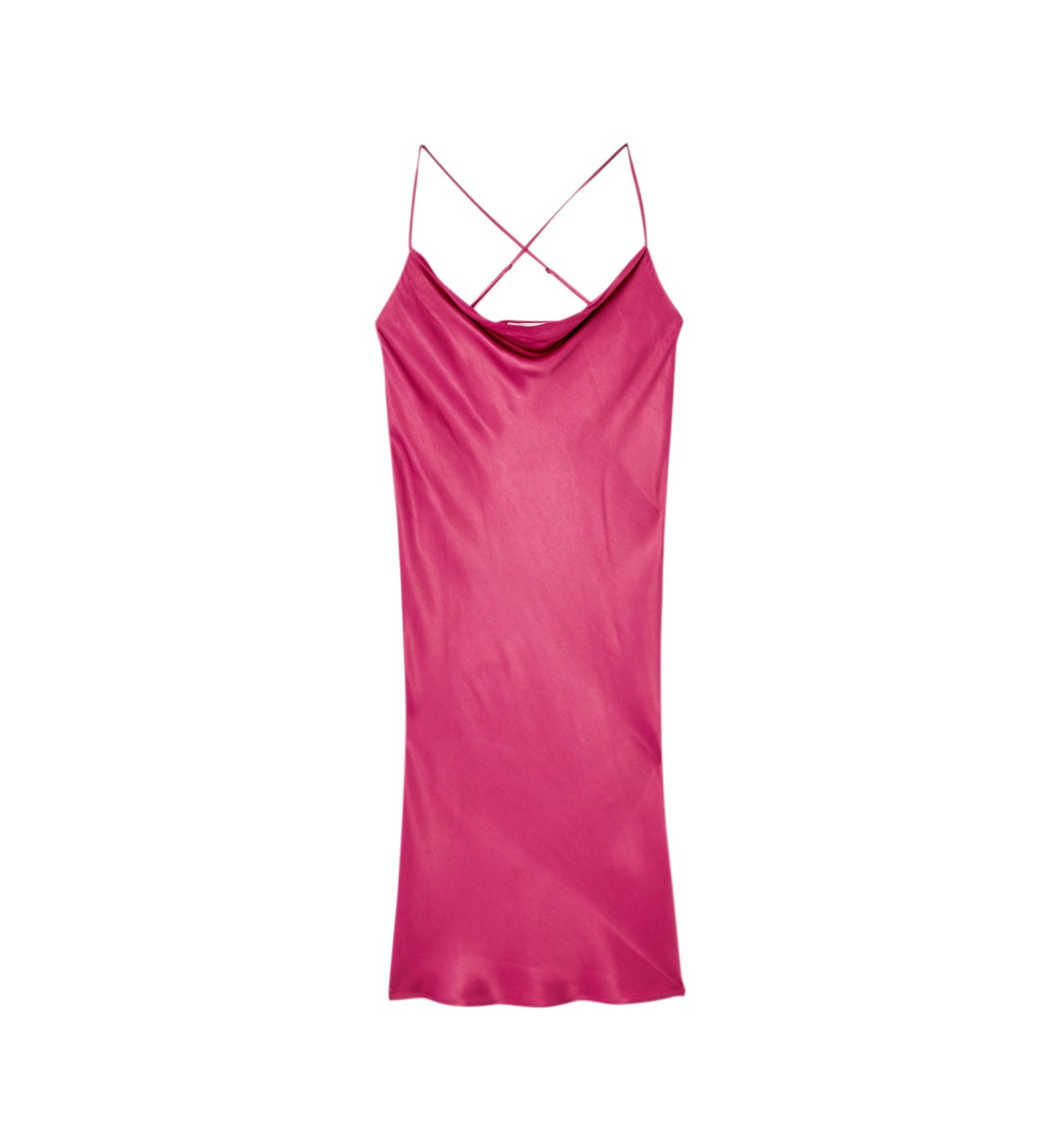 Vestido sedoso tirantes