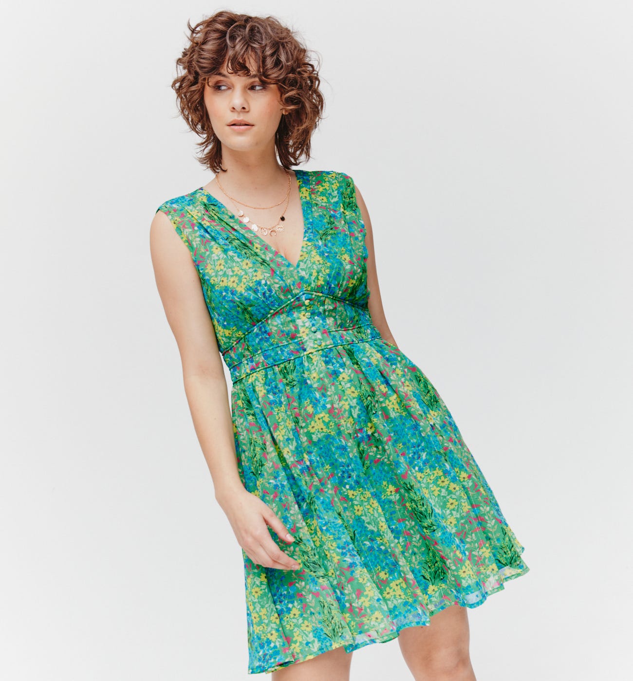 Vestido sin mangas
