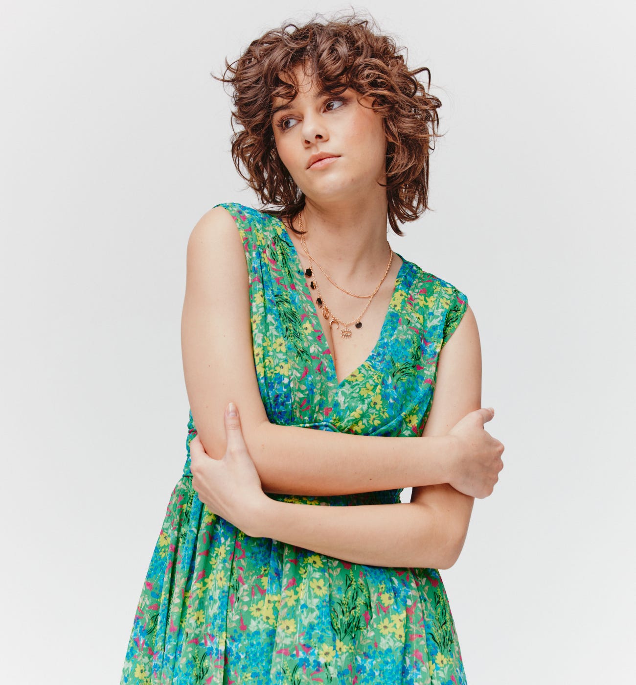 Vestido sin mangas