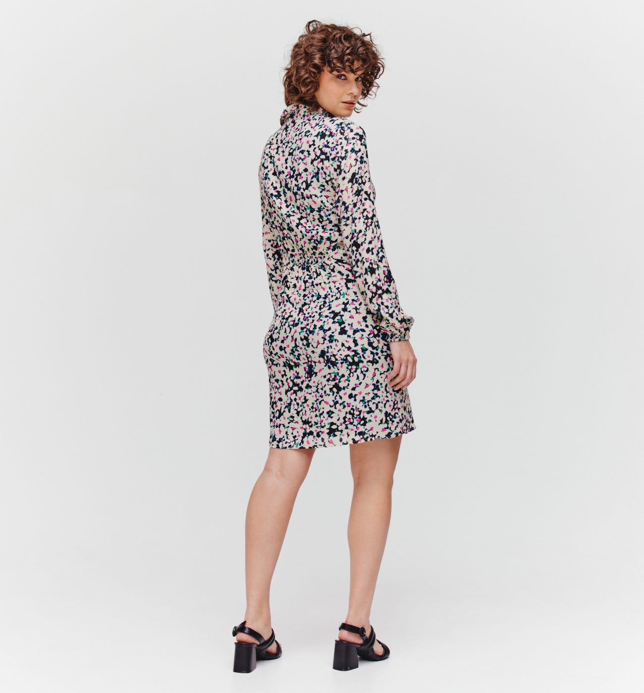 Robe-chemise imprimée Femme