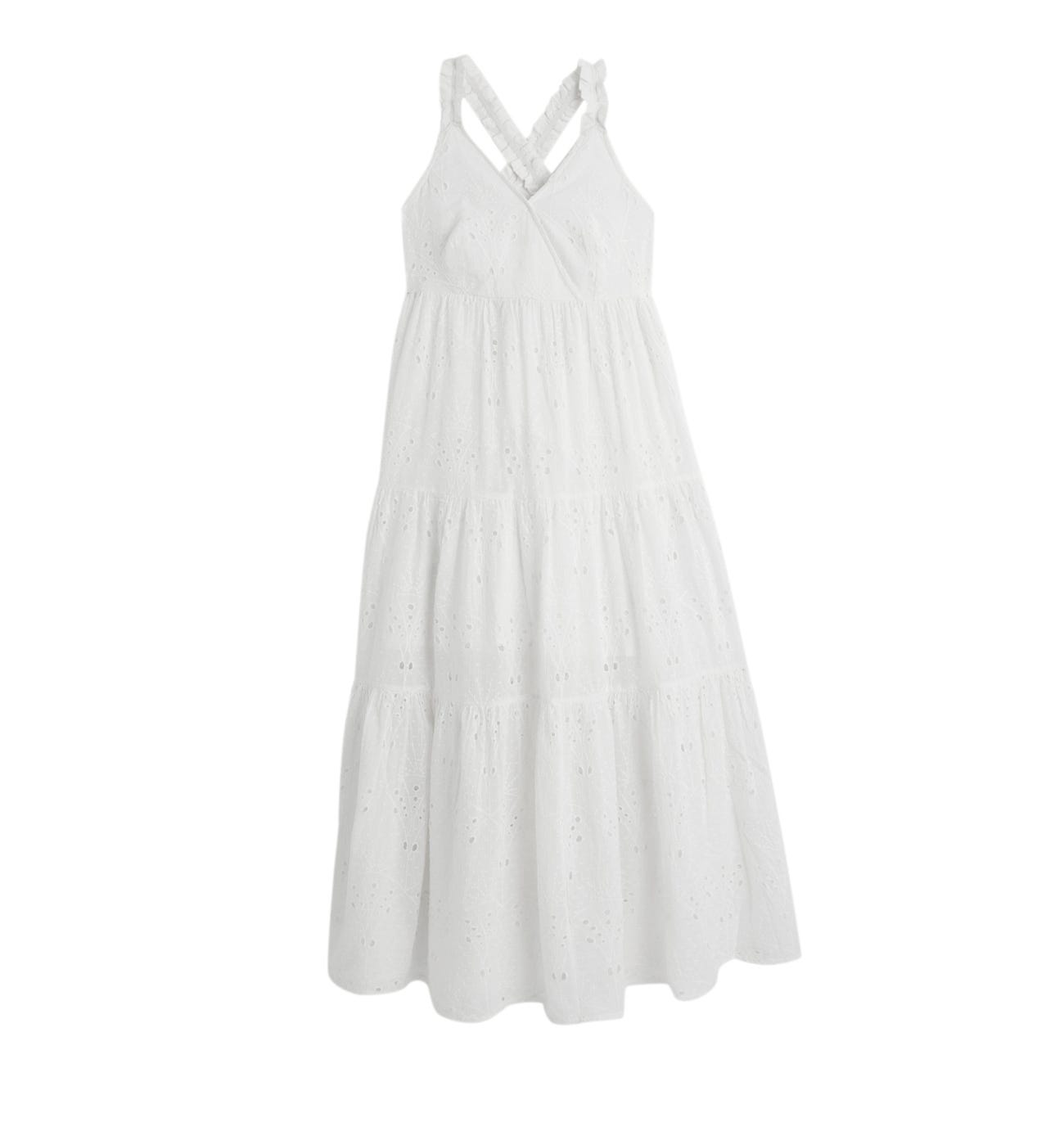 Robe en broderie anglaise