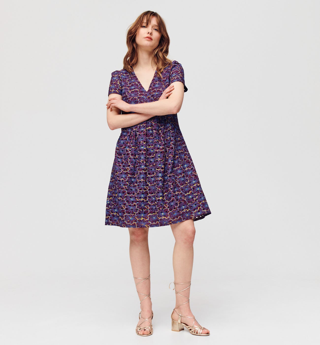 Broderie anglaise dress