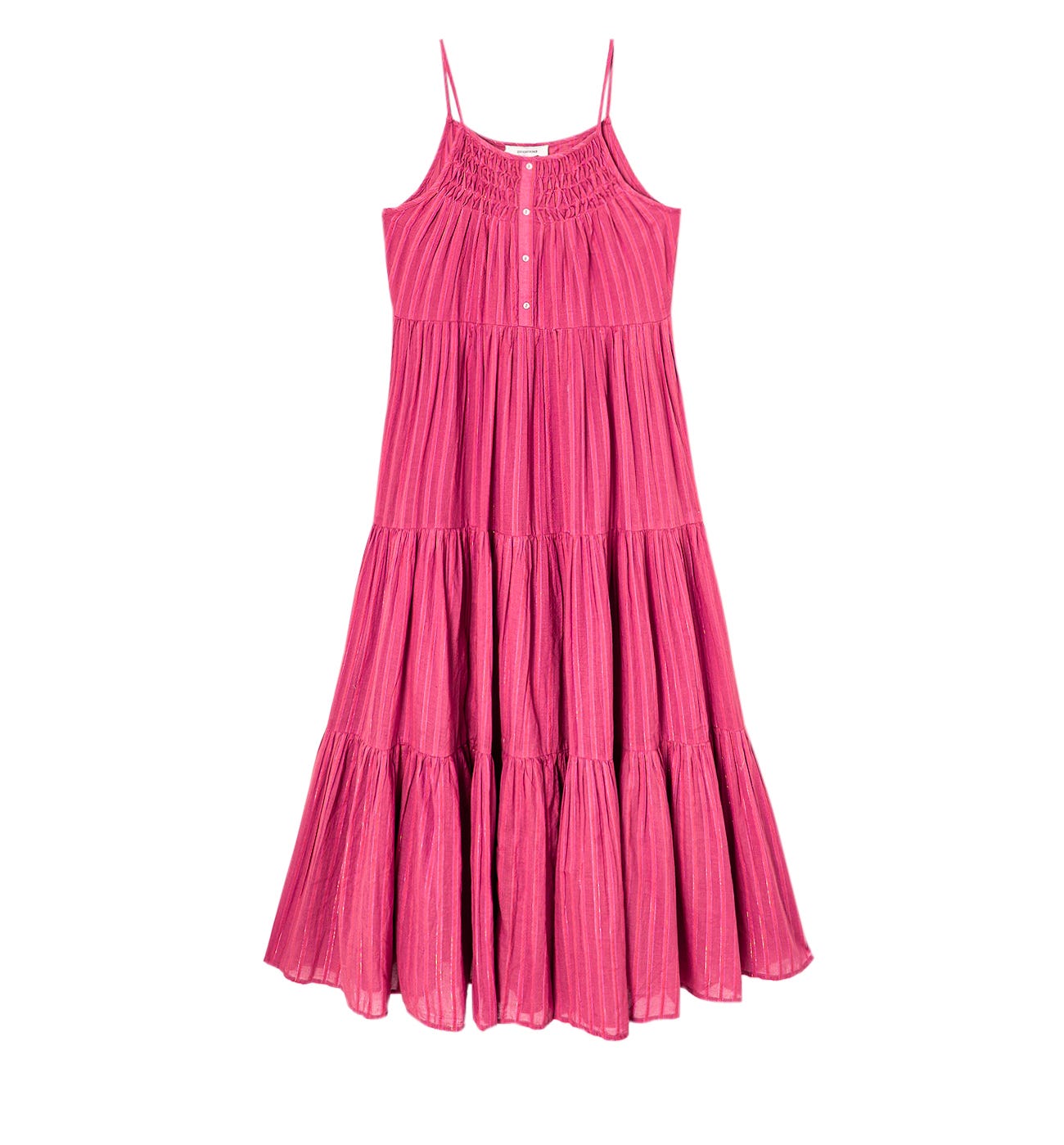 Vestito lungo con spalline