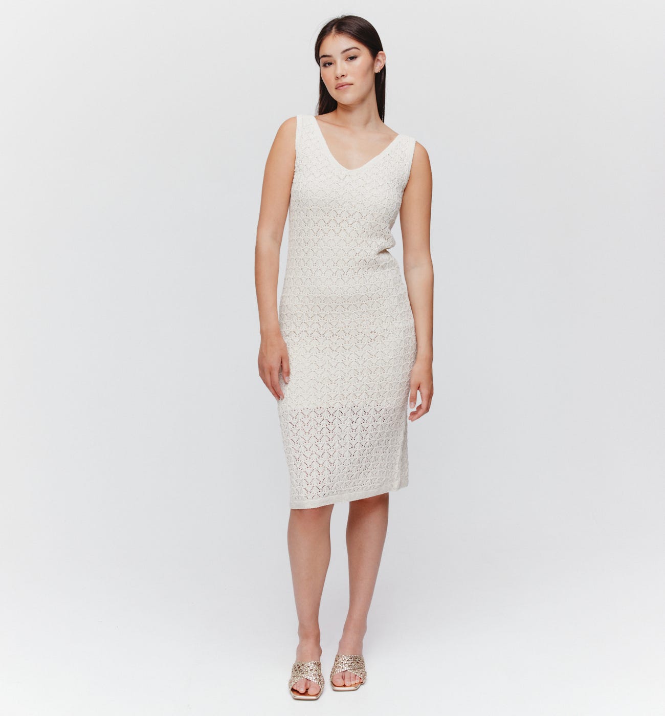 Robe au crochet Femme