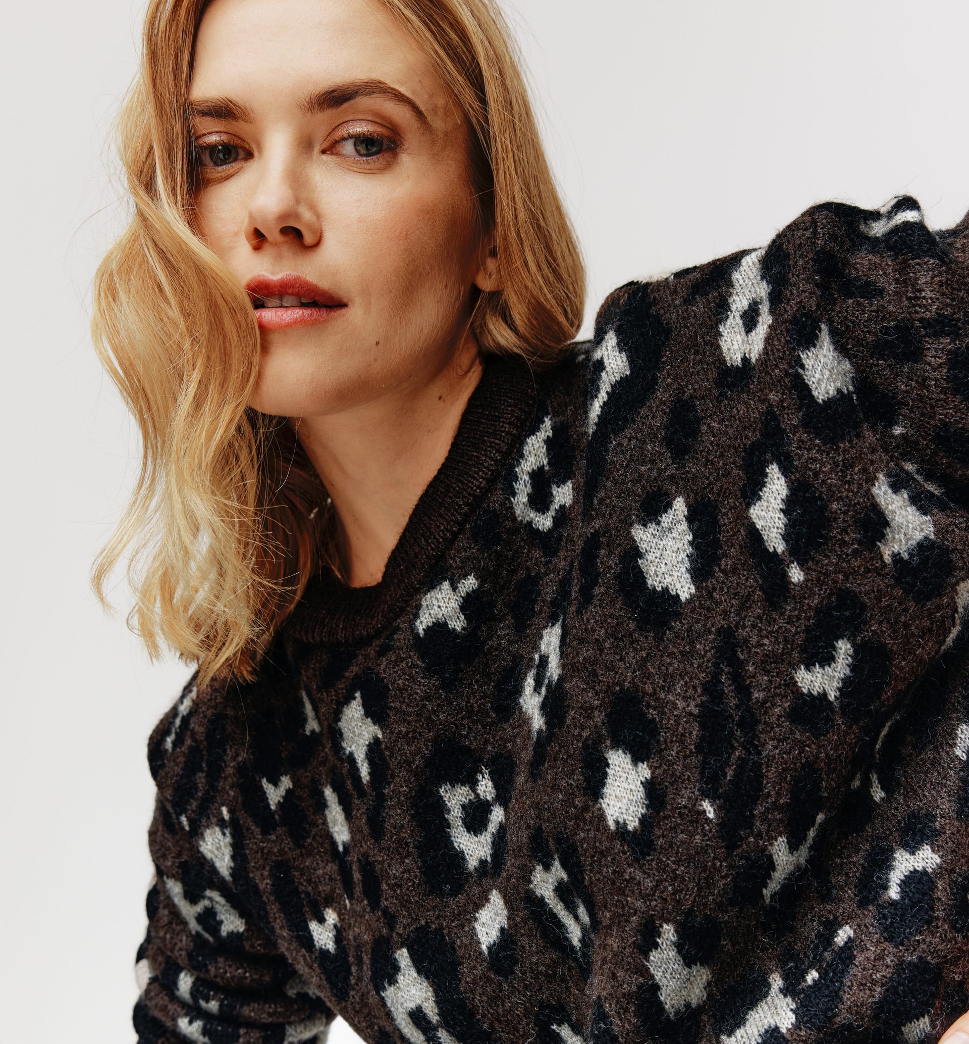 Pullover aus Jacquardstrick