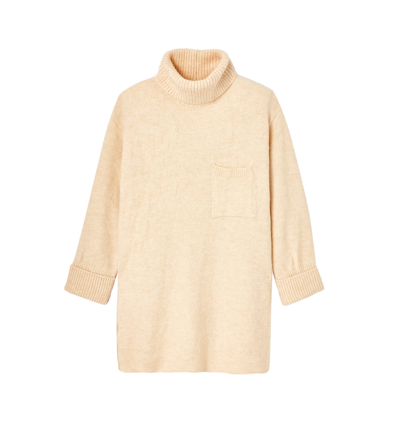 Oversize-Rollkragenpullover