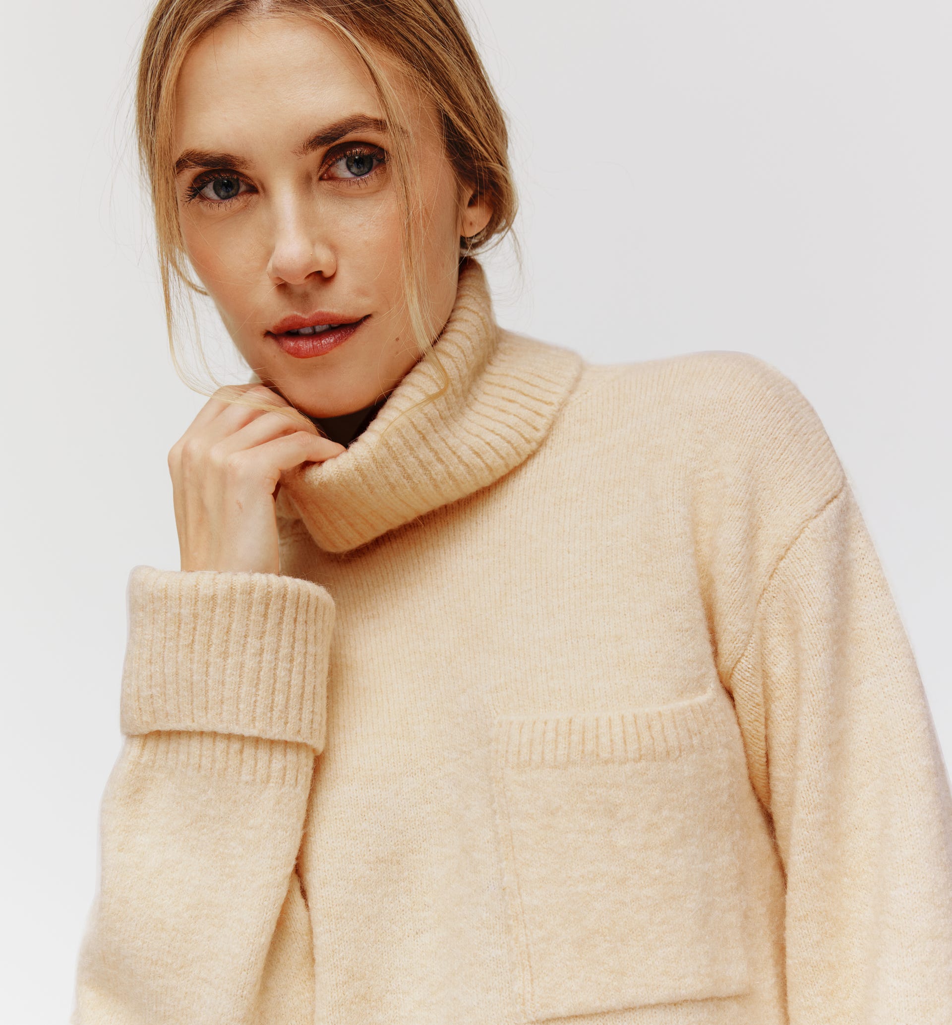 Maglia dolcevita oversize