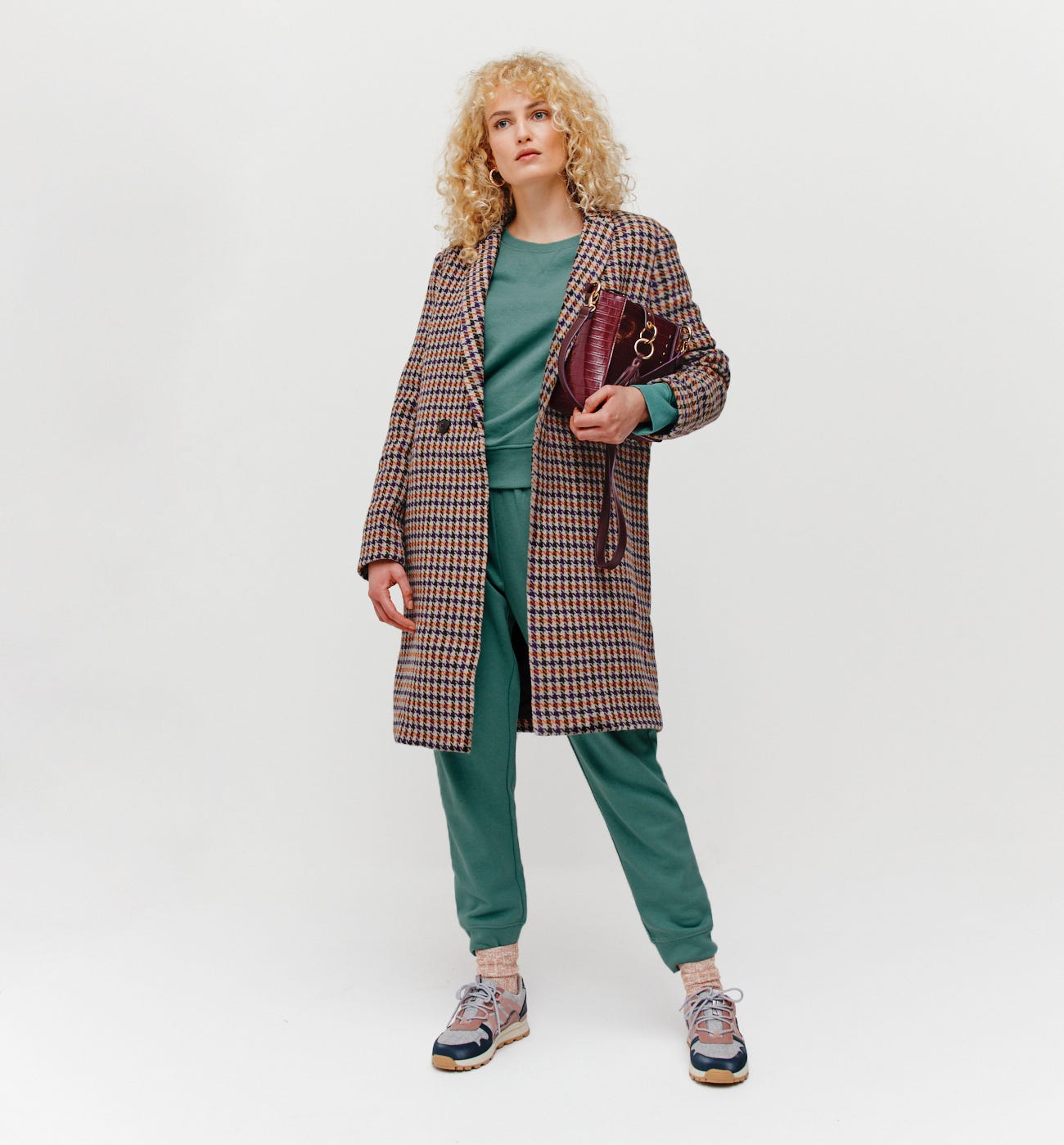 Sweat-shirt en molleton doux