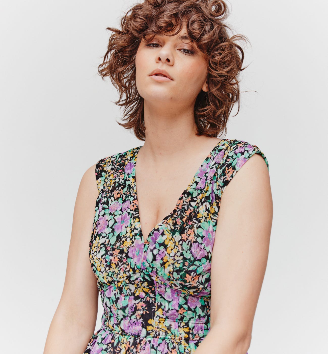 Robe sans manches Femme
