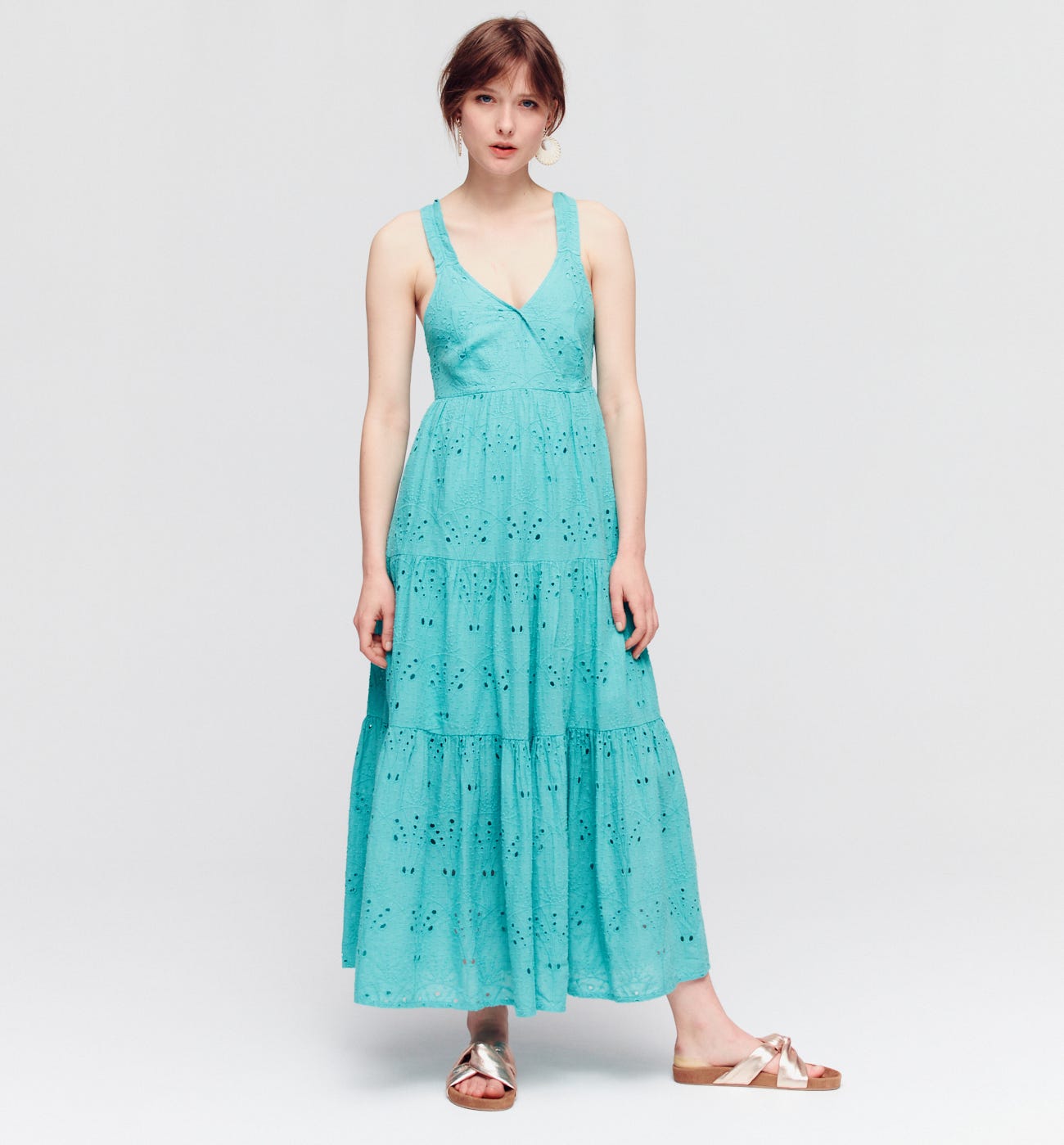 Broderie anlaise dress