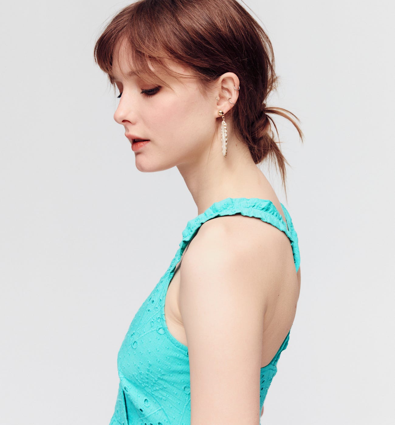 Broderie anlaise dress