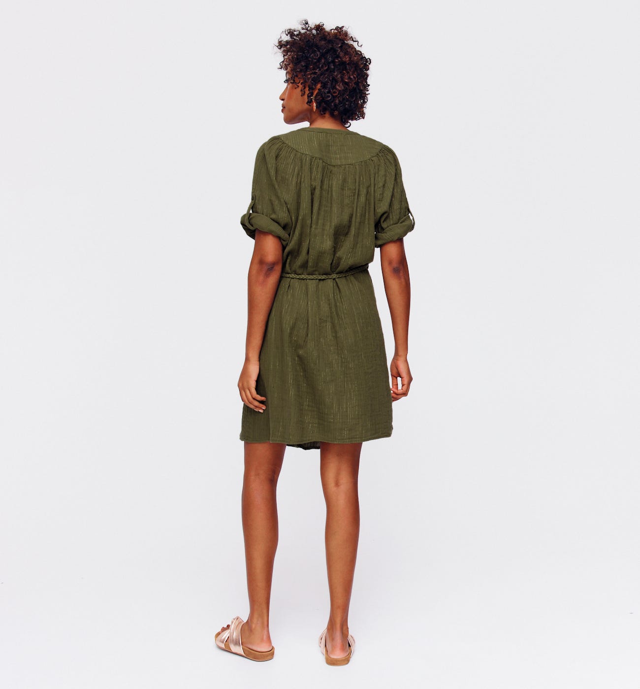 Cotton gauze dress