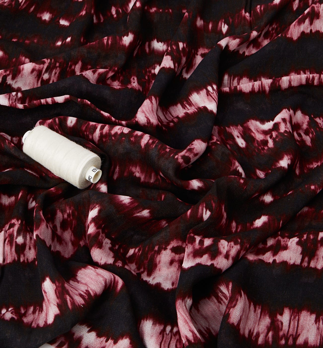 Coupon de tissu tie dye