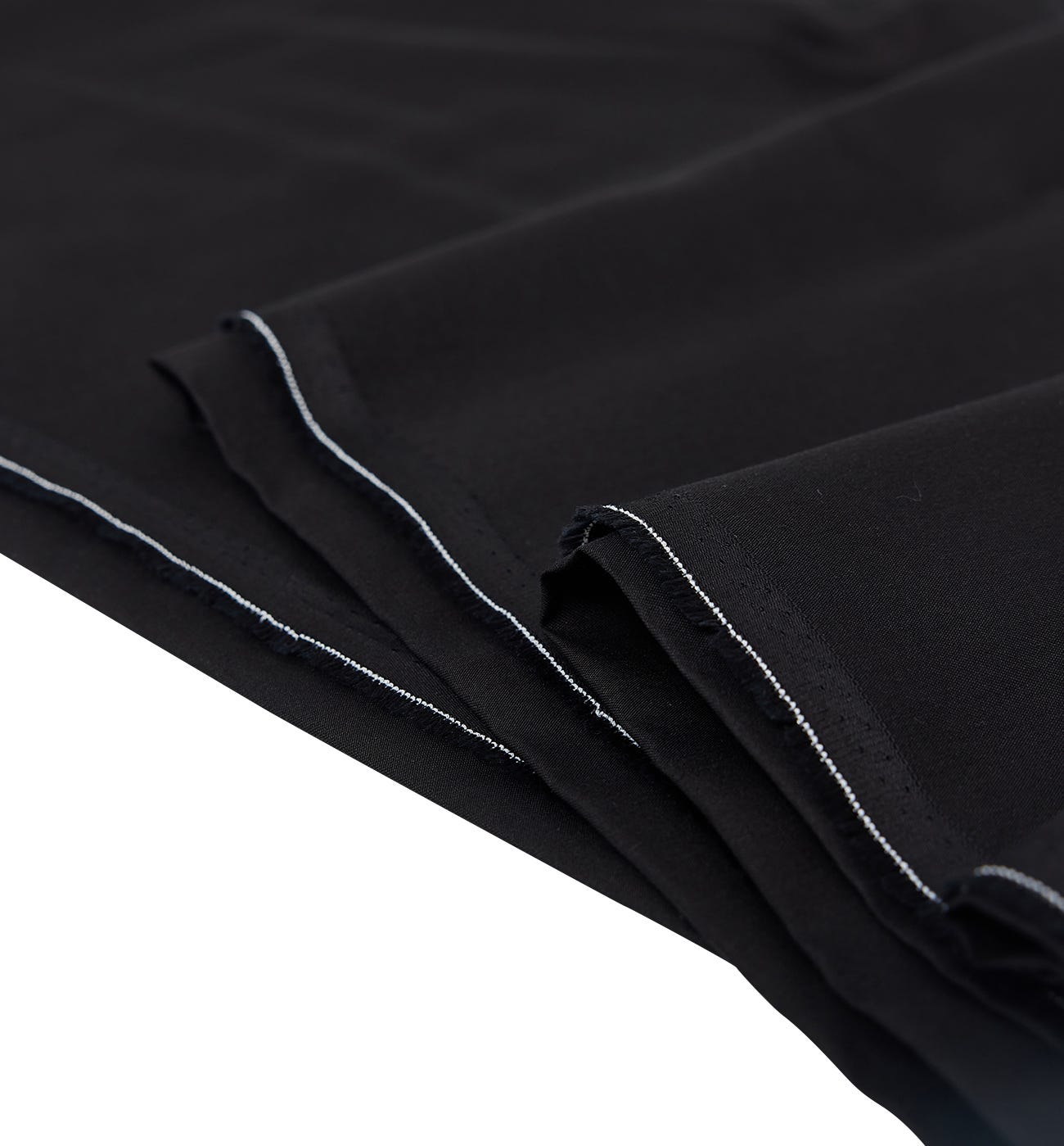 Coupon de tissu en coton satin