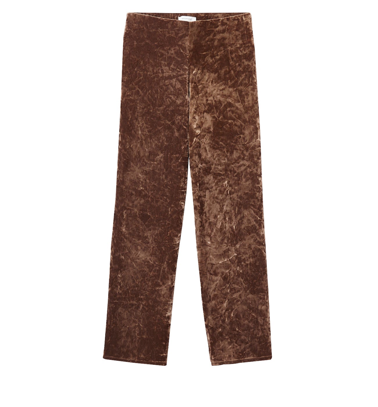 Velour trousers