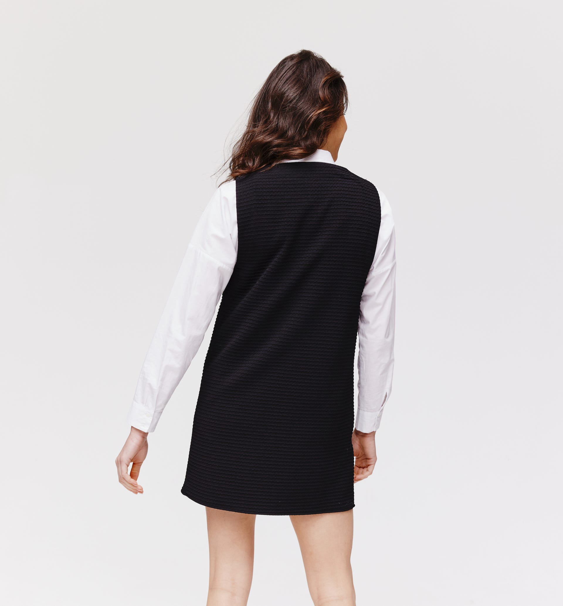 Sleeveless mini dress