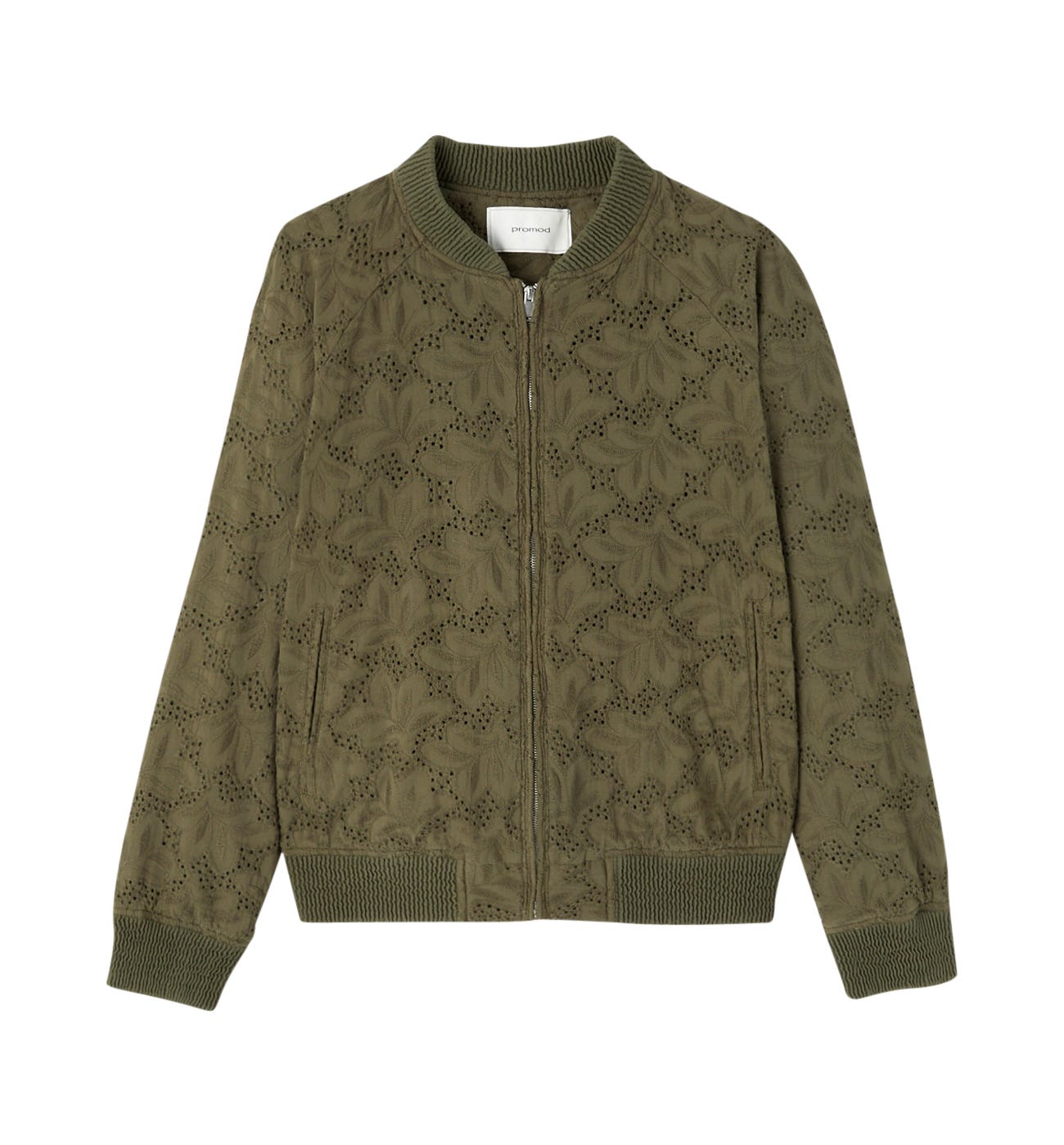 Bomber ricamo inglese