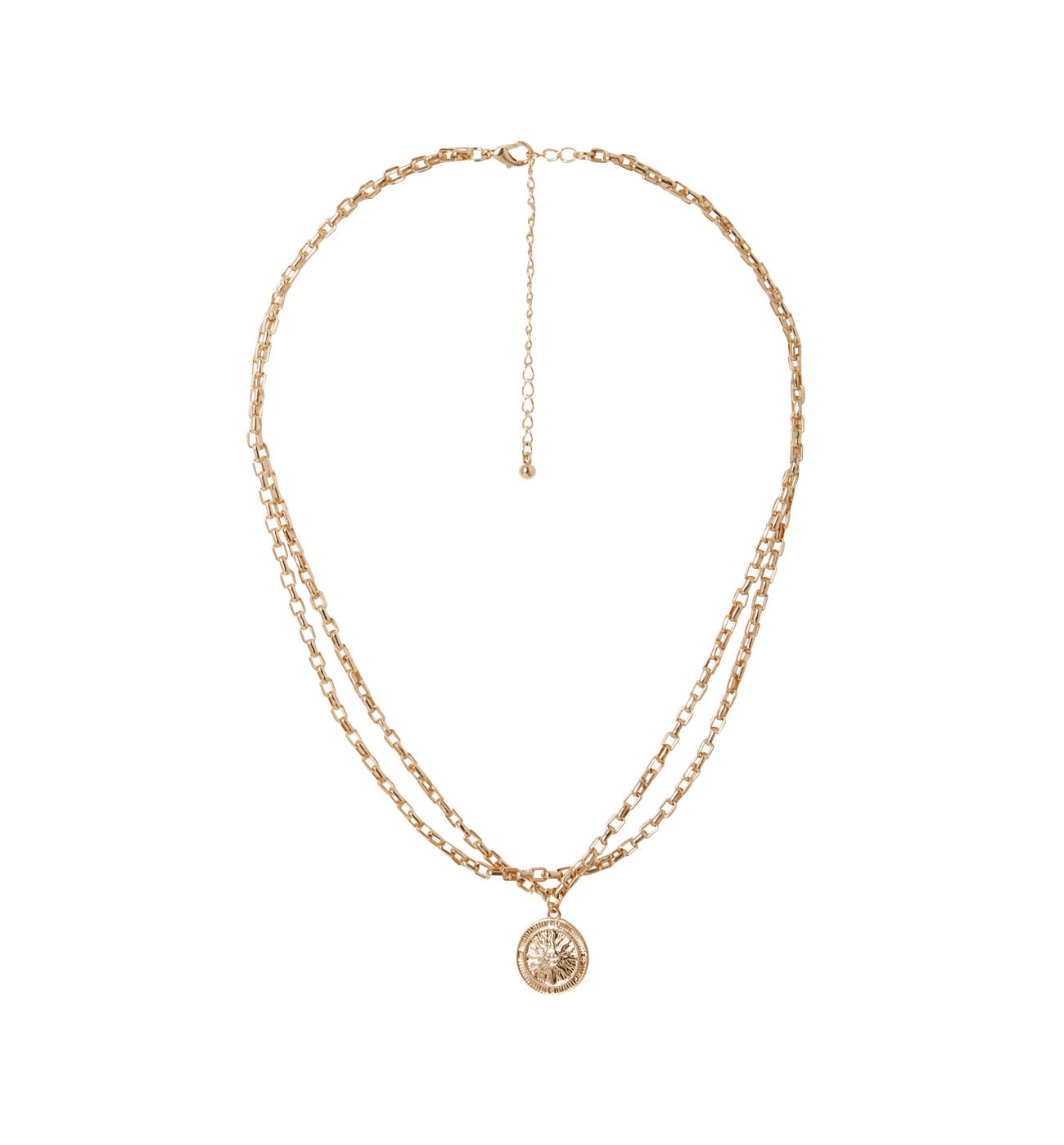 Collar medalla sol