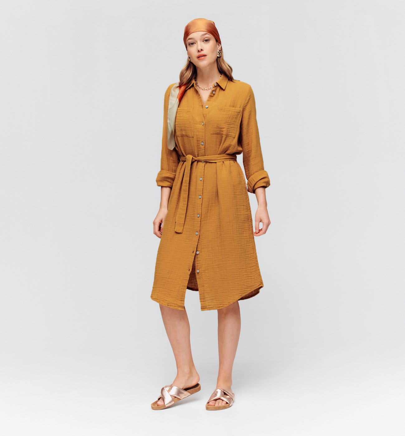 Vestido camisero