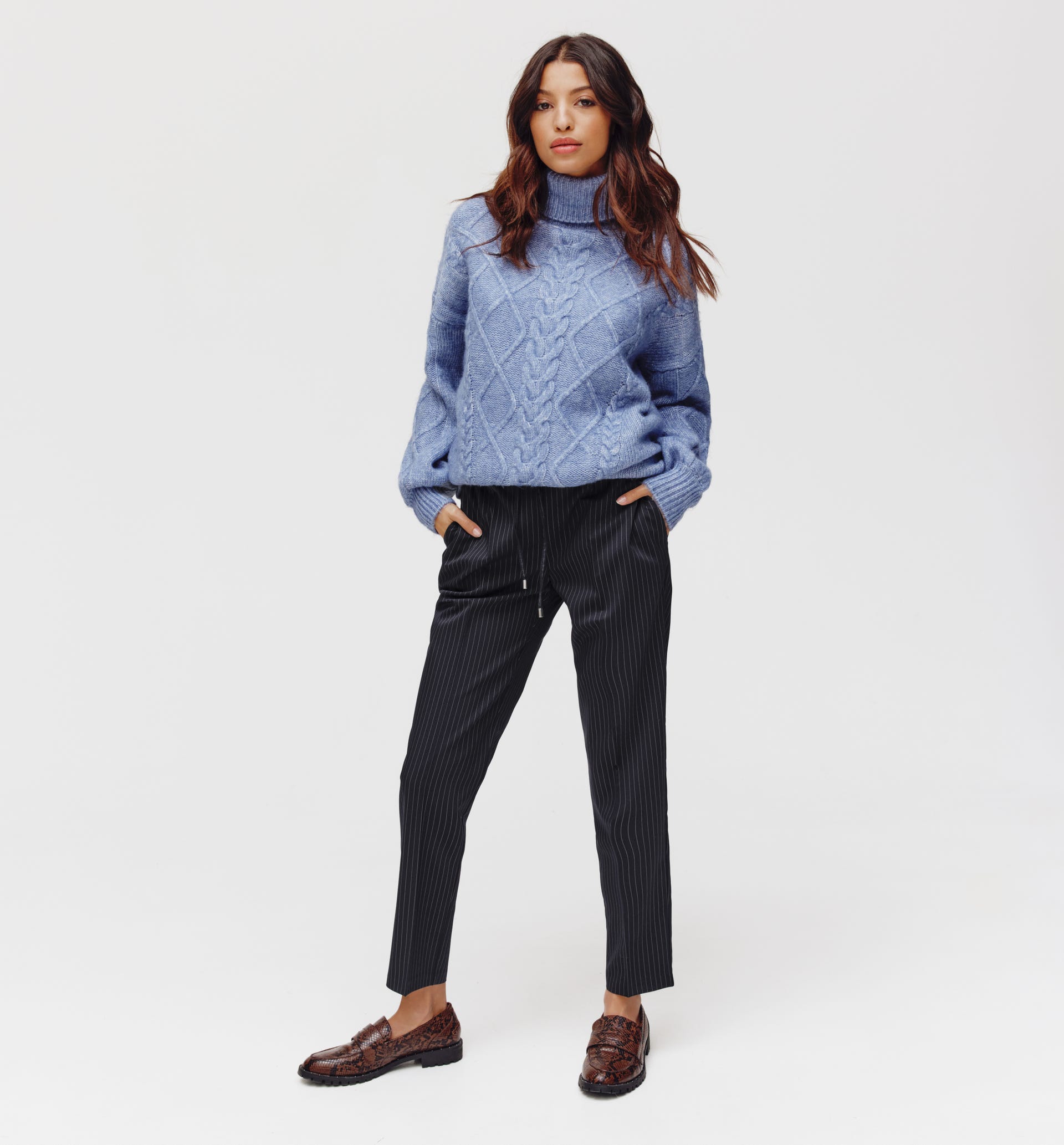 Cigarette trousers