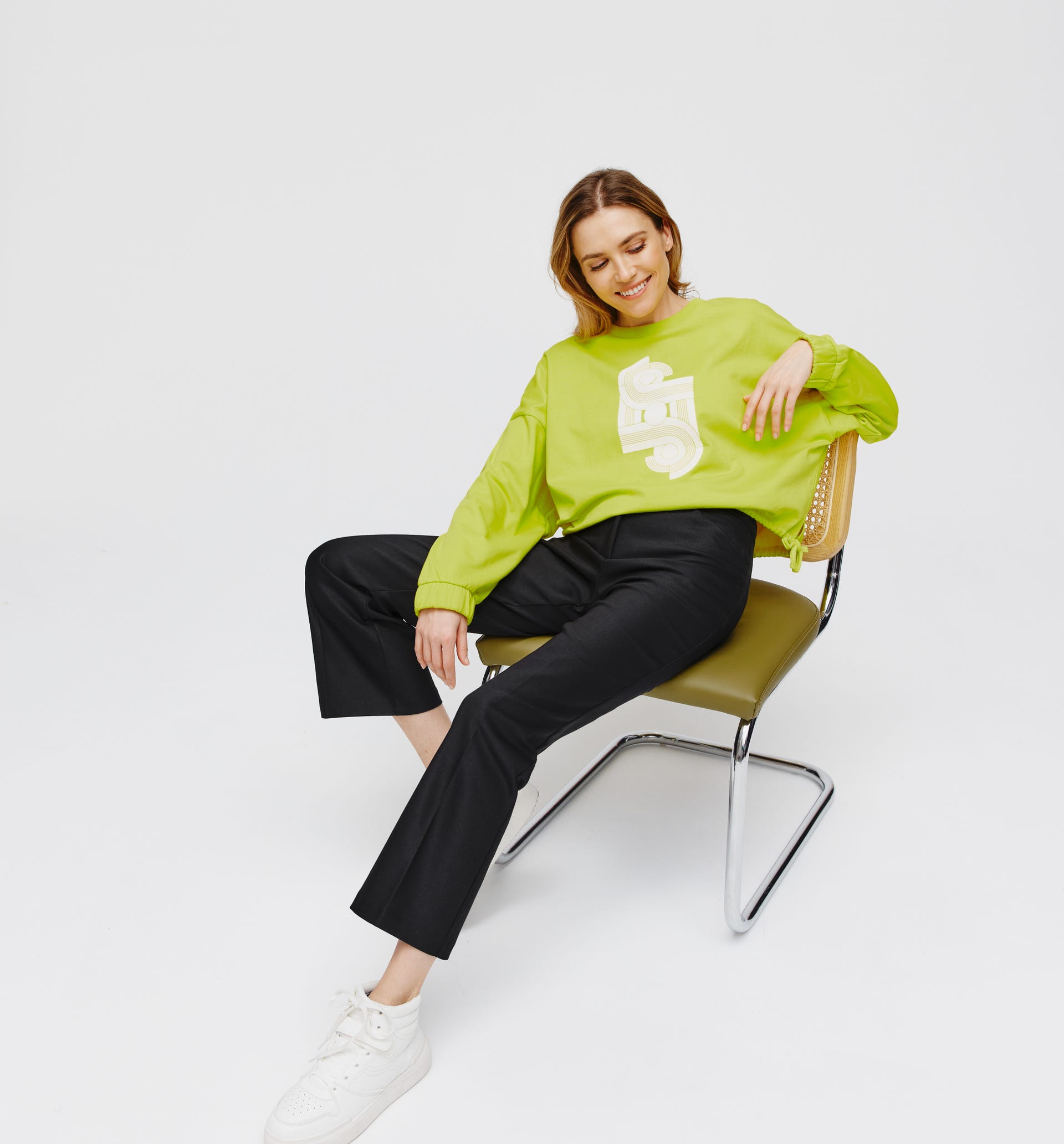 Pantalon droit 7/8 è Femme