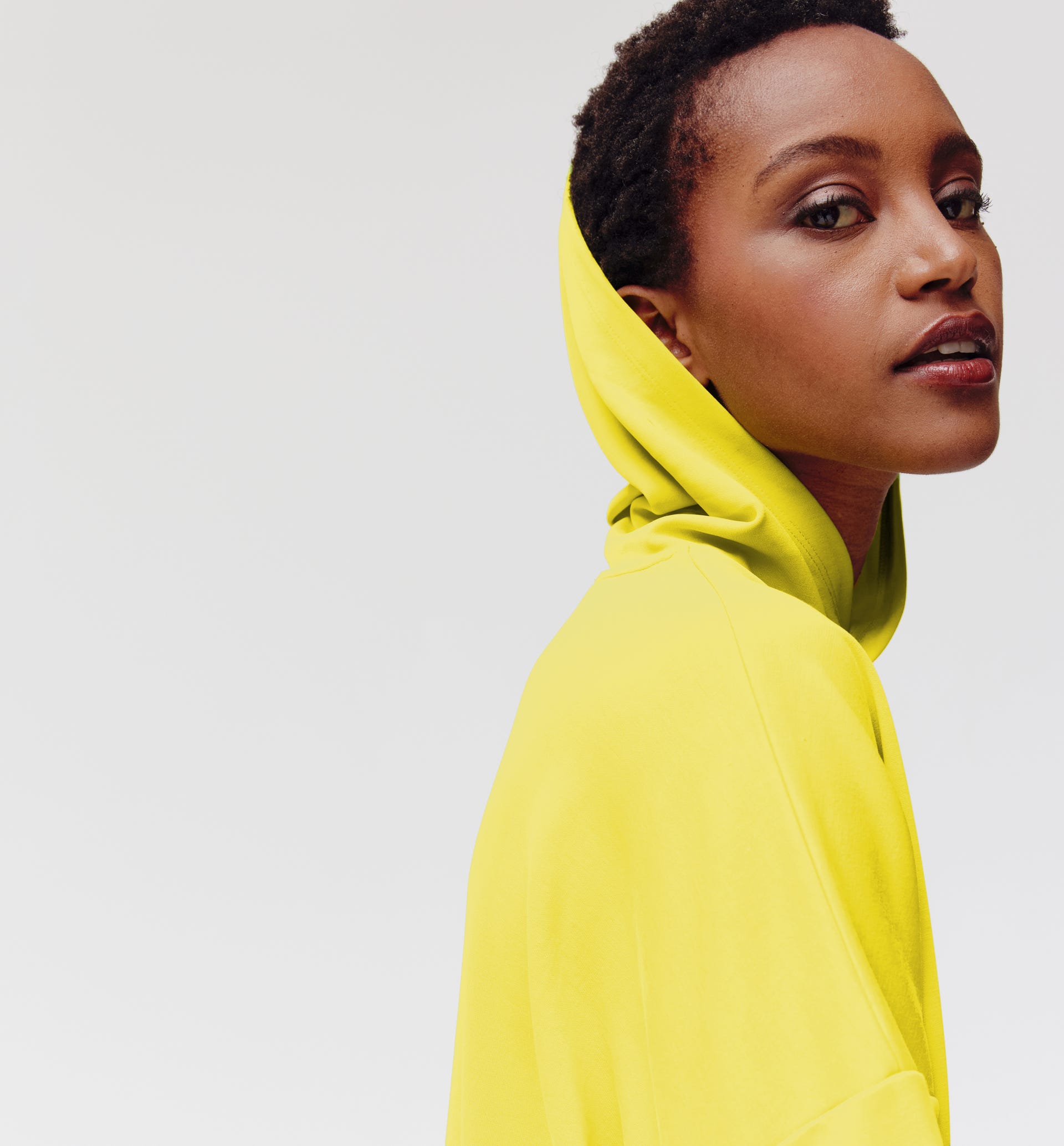 Sweat-shirt long oversize