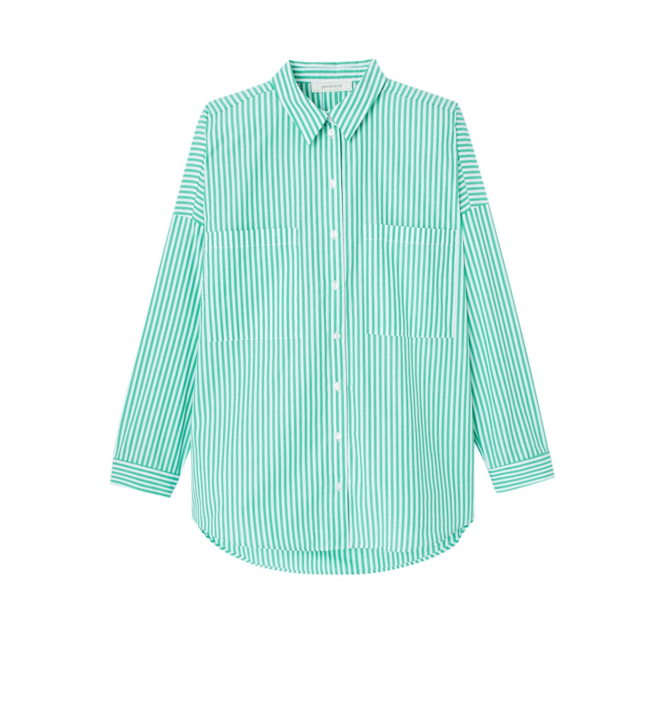 Chemise oversize en popeline