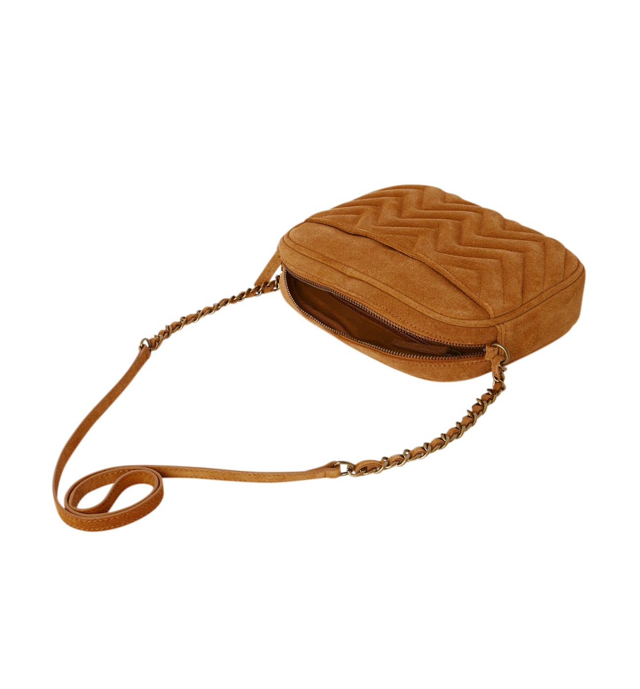 Bolso piel acolchado