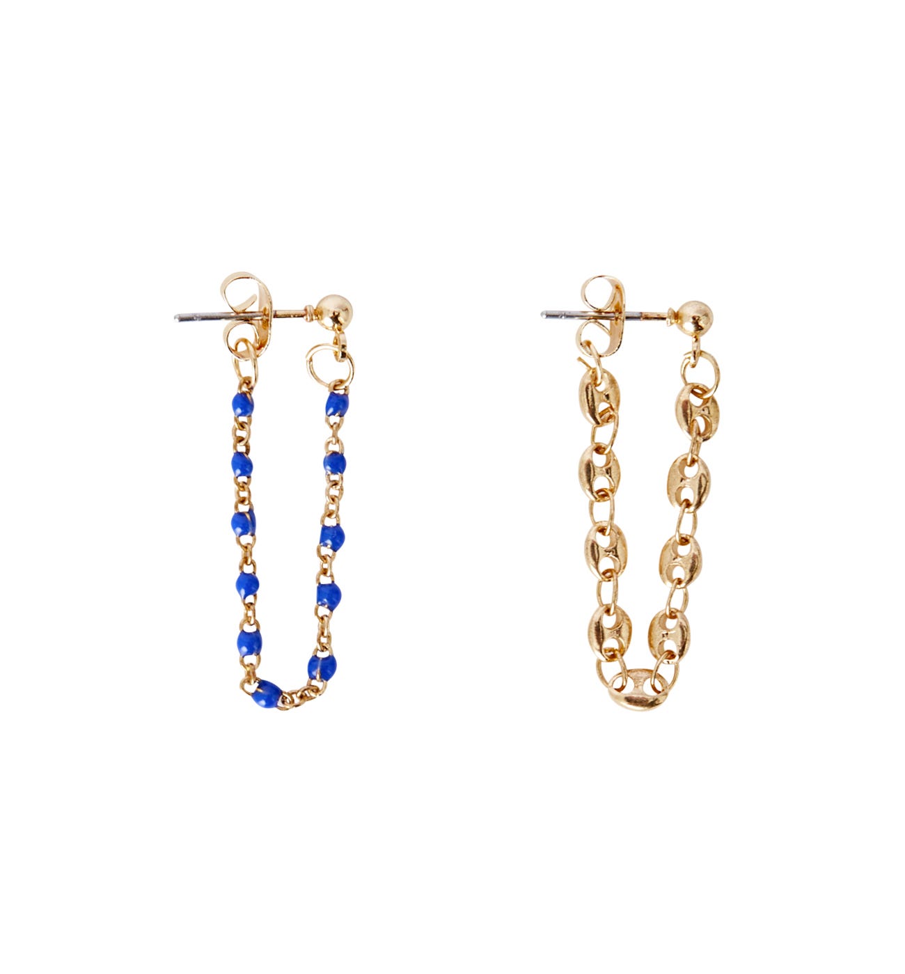 Boucles d'oreilles chaînettes
