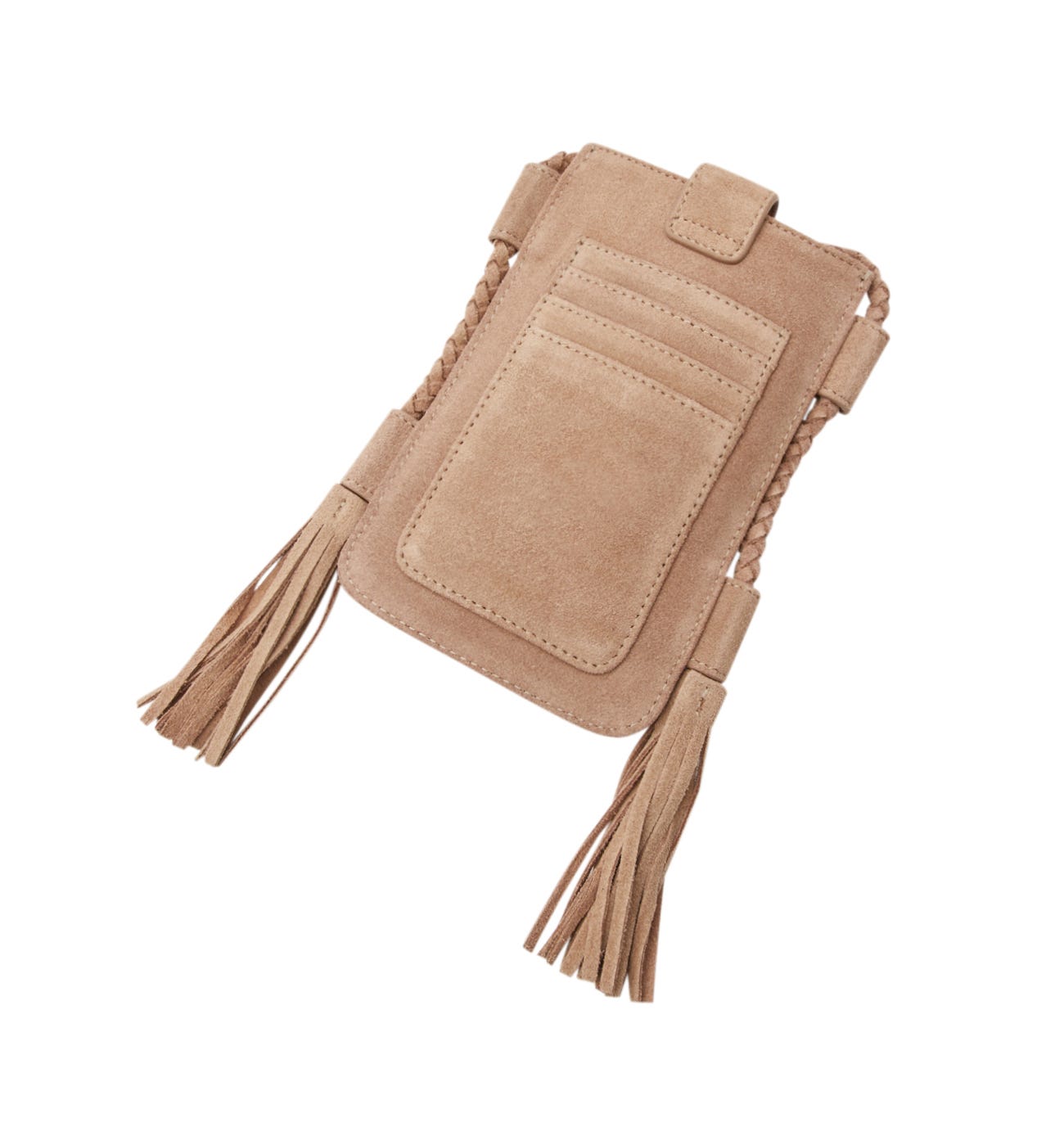 Handy-Umhängetasche aus Leder