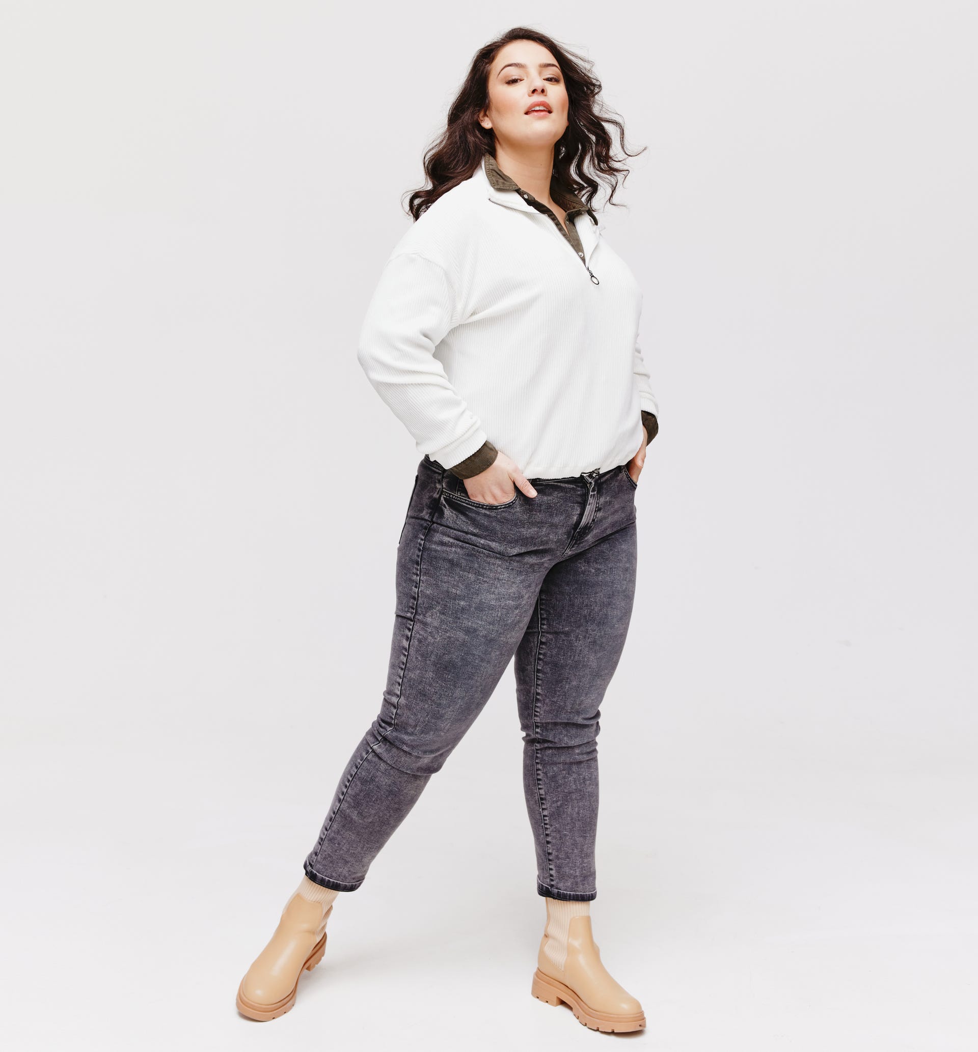 Cord-Sweatshirt