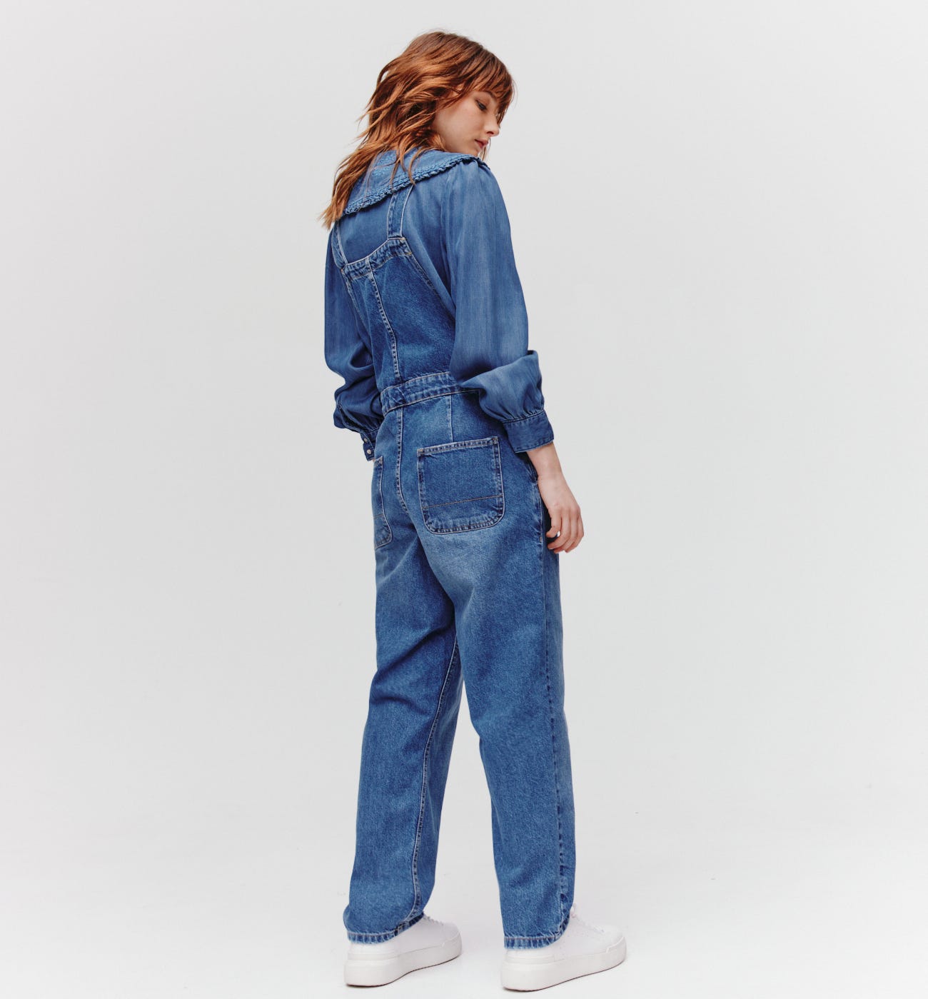 Jeans-Latzhose