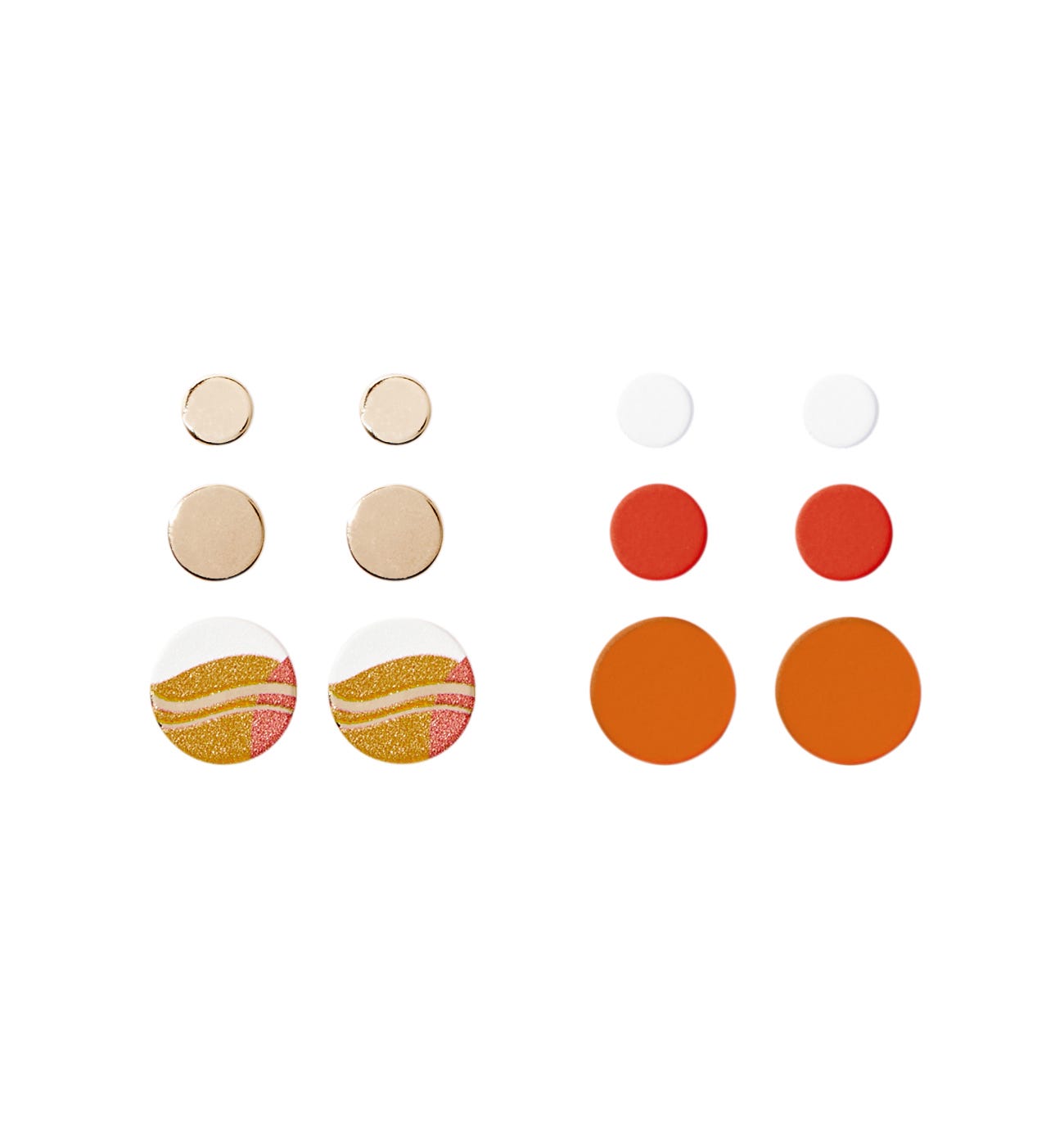 Boucles d'oreilles puces