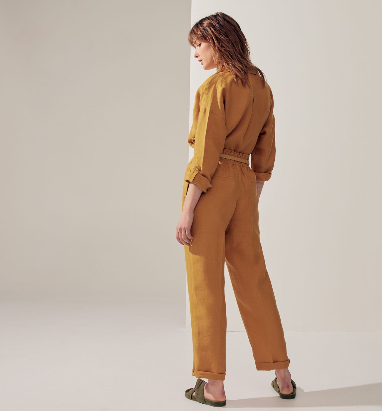 Pantaloni in lino