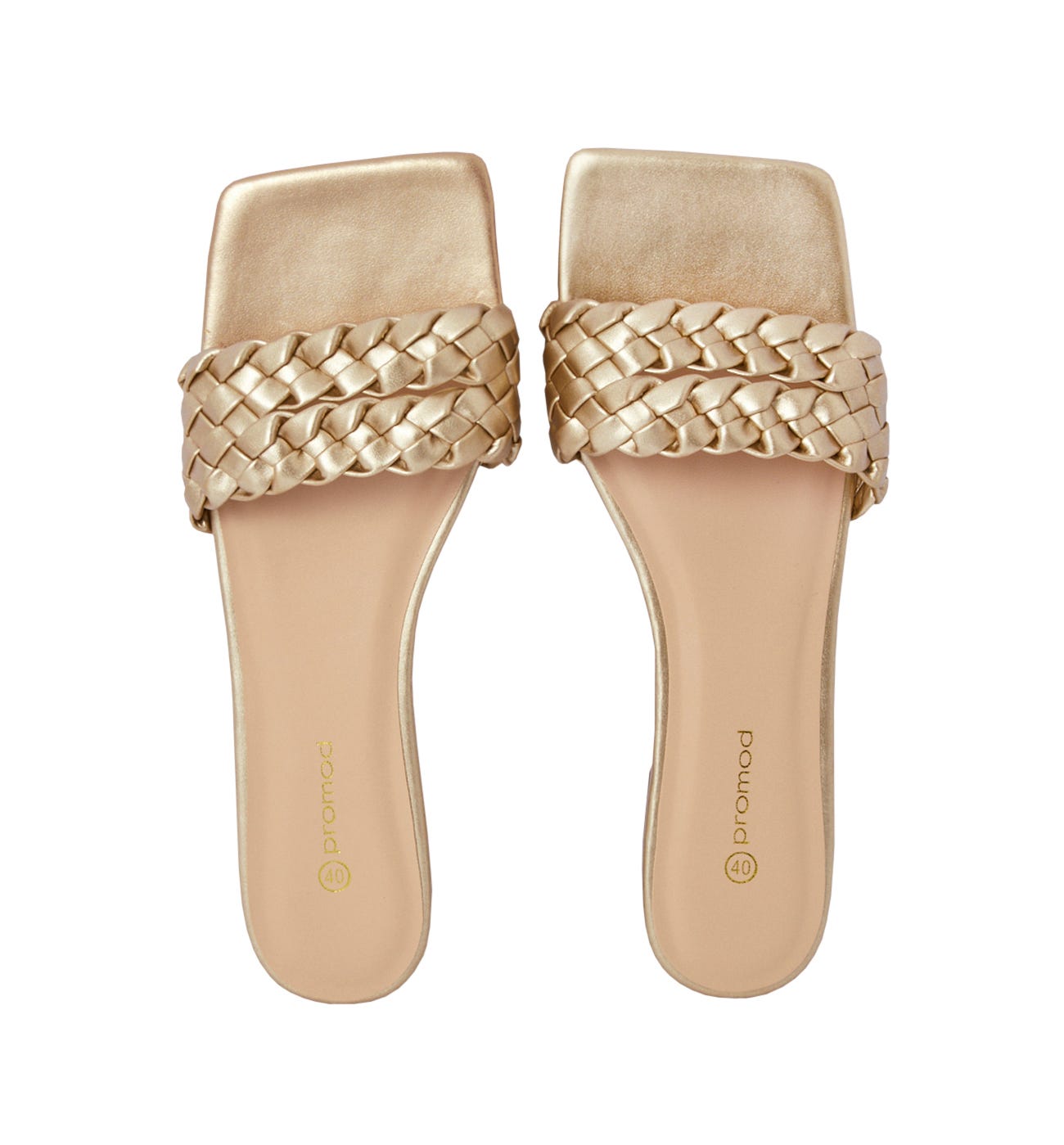Mules tressées Femme